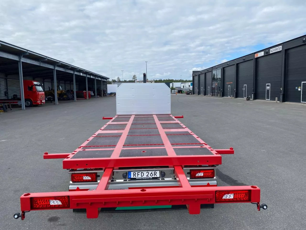 2 axlad 20 tons bodkärra