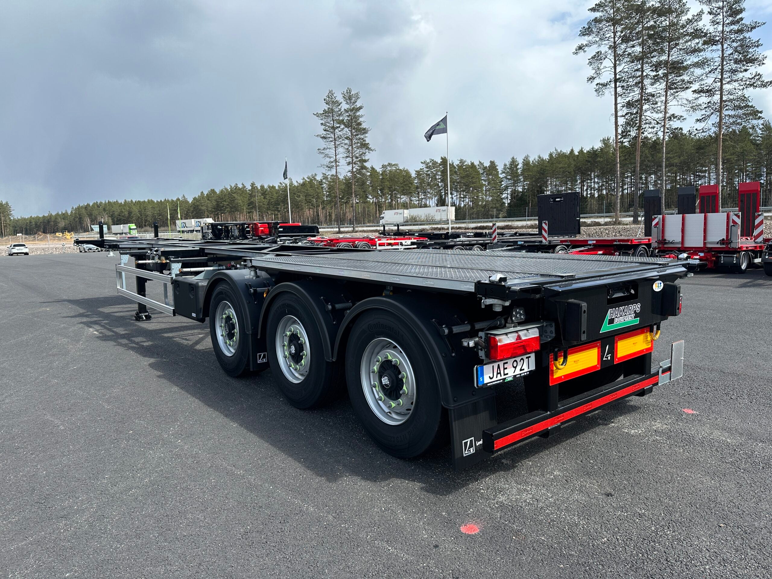 LECI Containerchassie ADR klassade