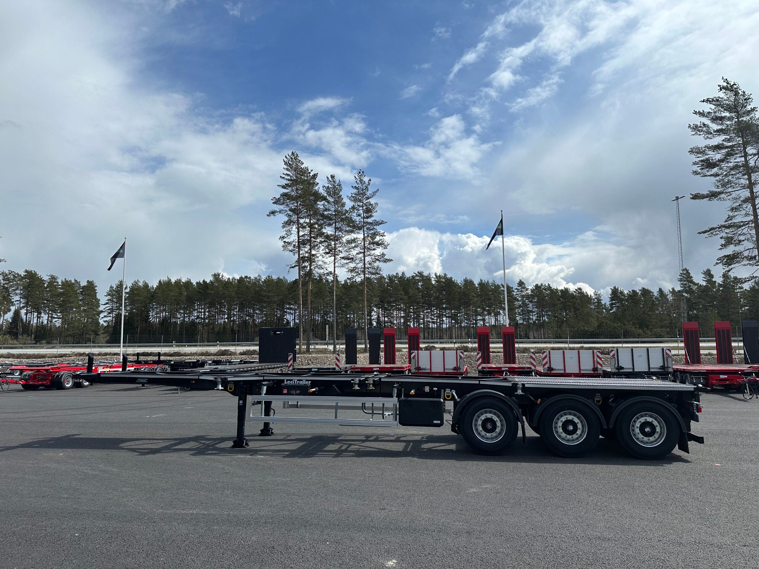 LECI Containerchassie ADR klassade