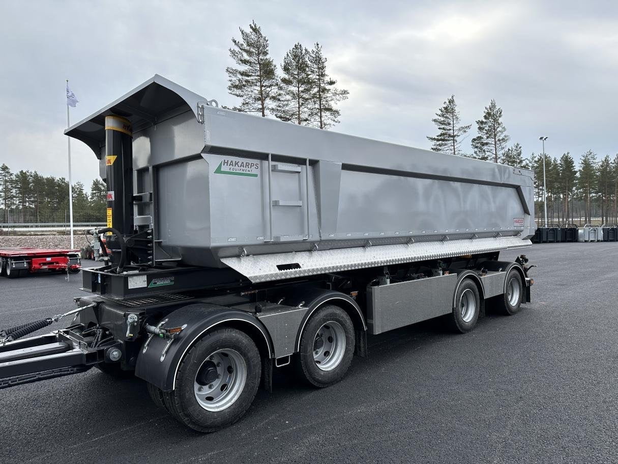 38T dumpervagn låsbar vändkrans + skjutbar boogie