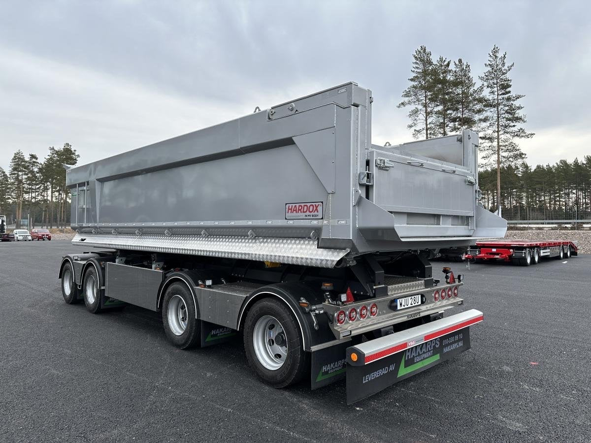 38T dumpervagn låsbar vändkrans + skjutbar boogie