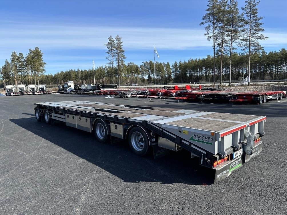 4 axlad 38 tons kombivagn för 1 flak, 960mm hög 11.000mm