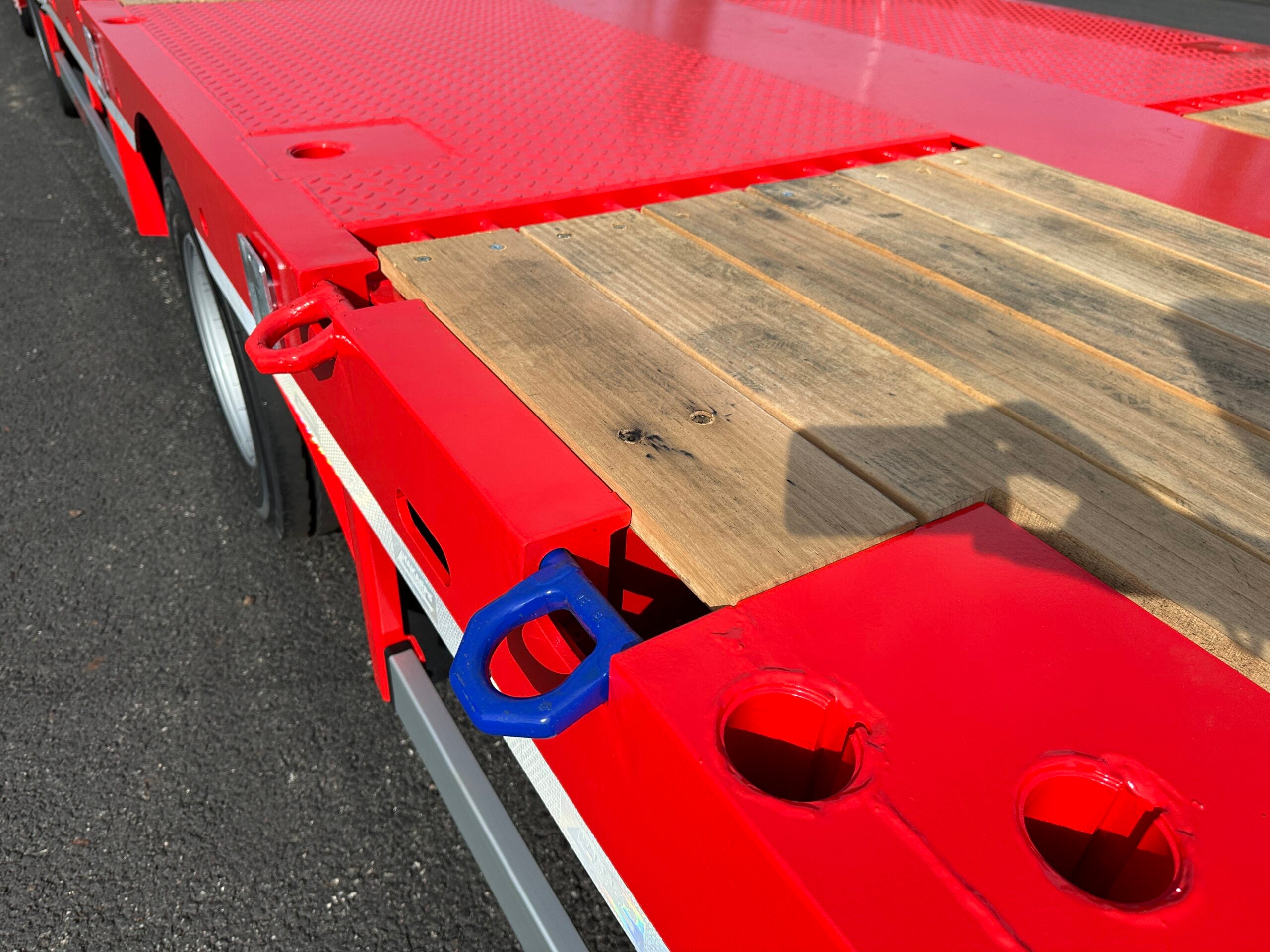 ROJO 4-axlad 18,5m jumbotrailer 9m trombon