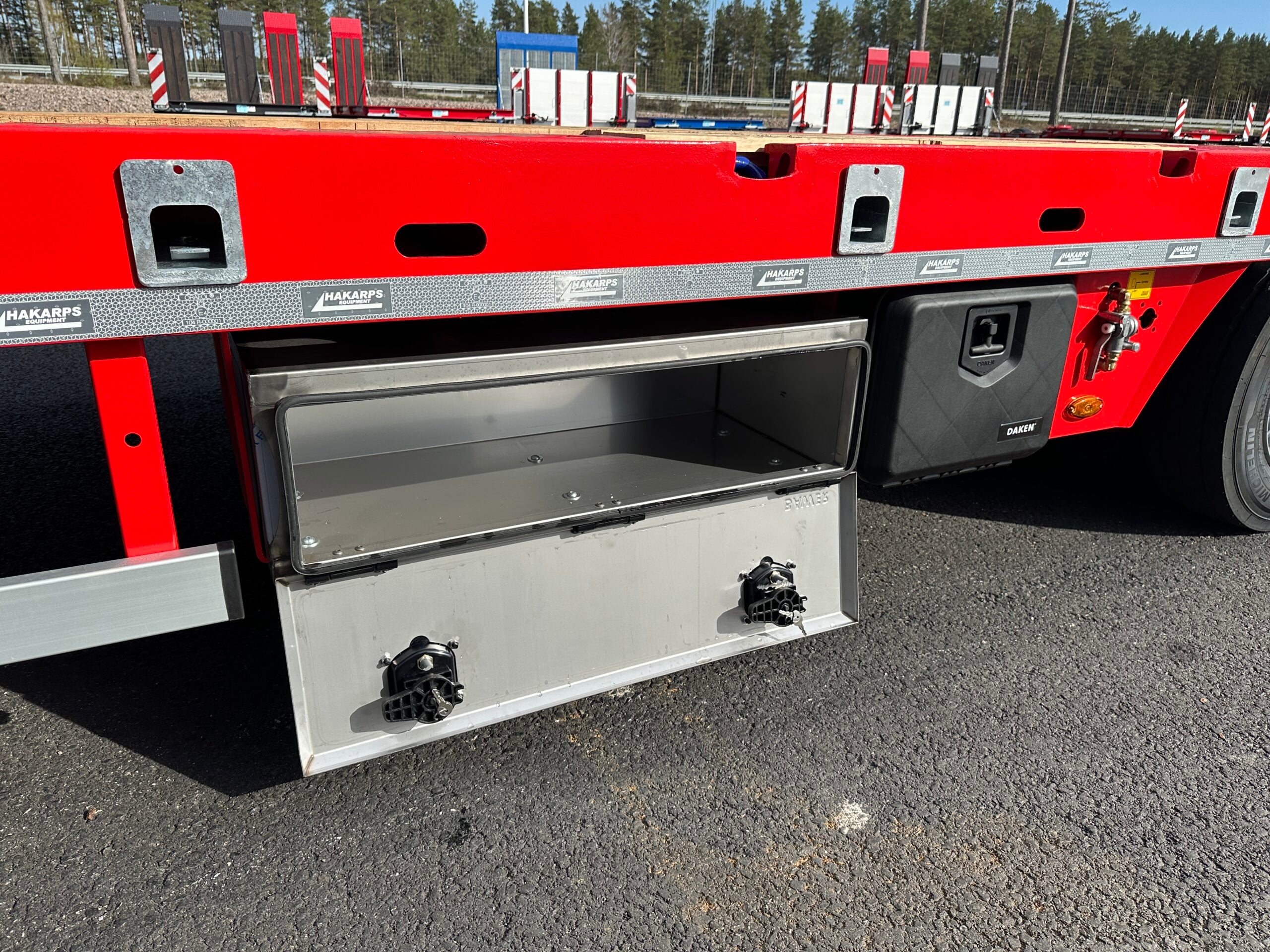 ROJO 4-axlad 18,5m jumbotrailer 9m trombon