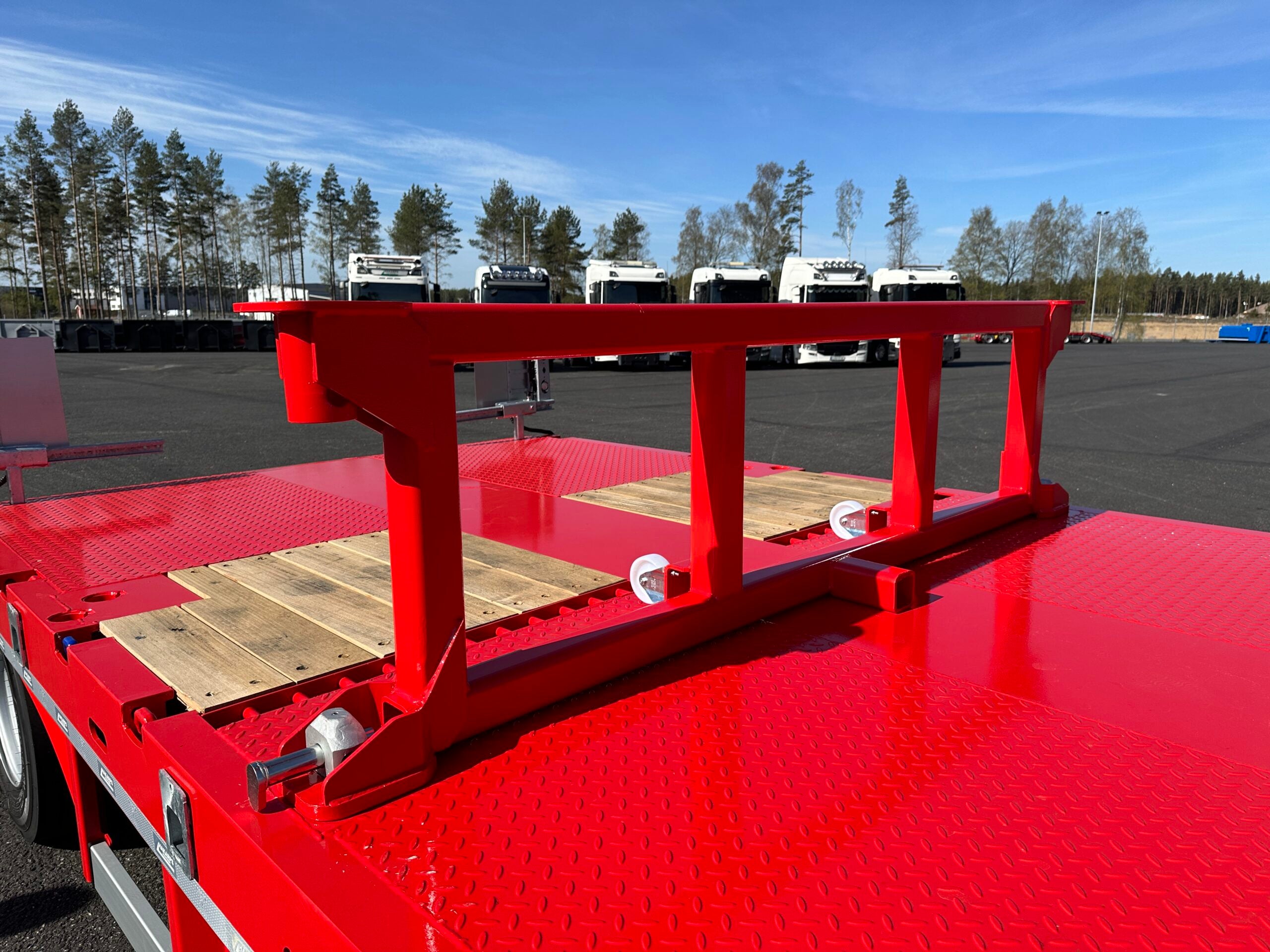 ROJO 4-axlad 18,5m jumbotrailer 9m trombon