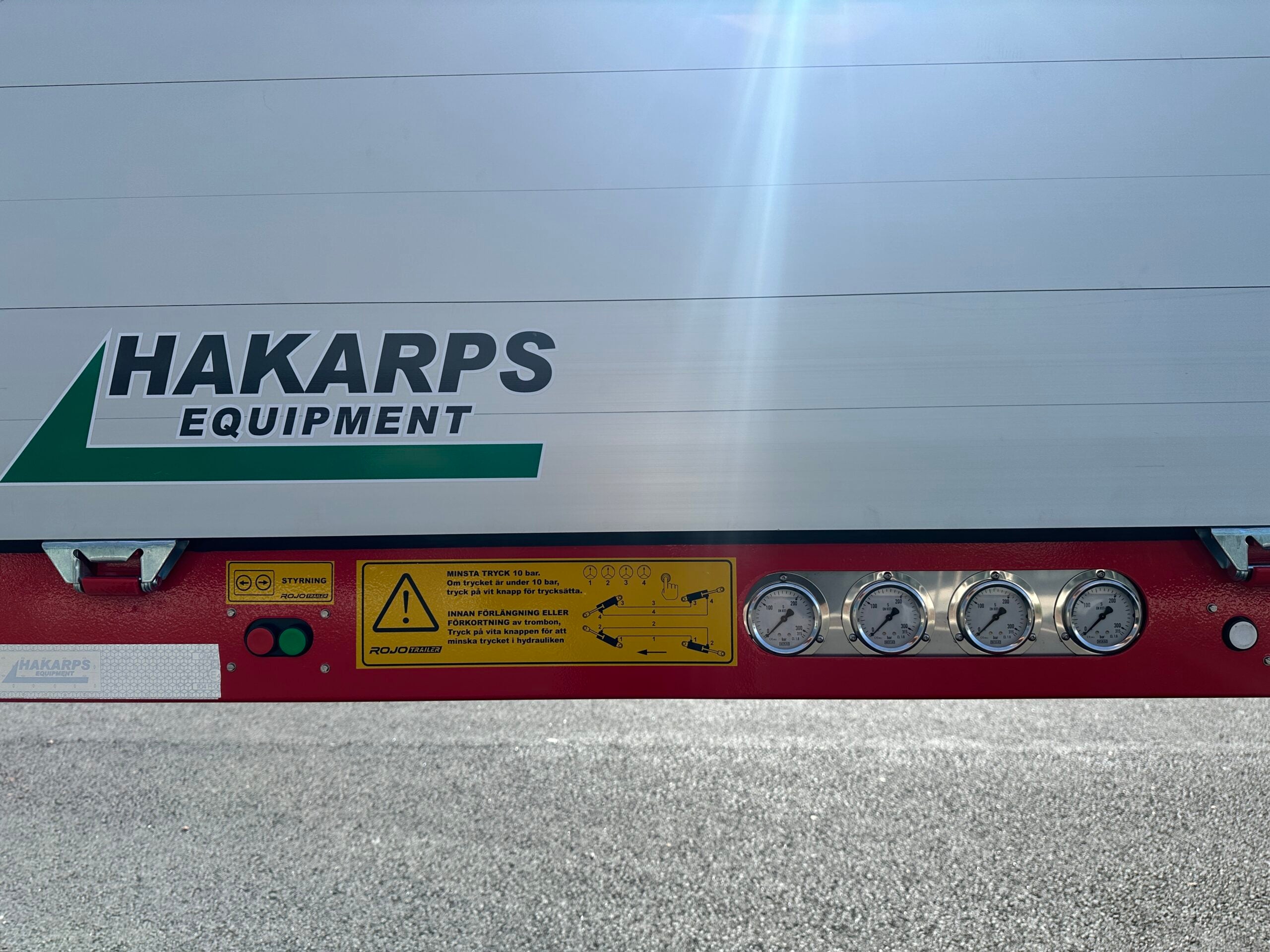 ROJO 4-axlad 18,5m jumbotrailer 9m trombon