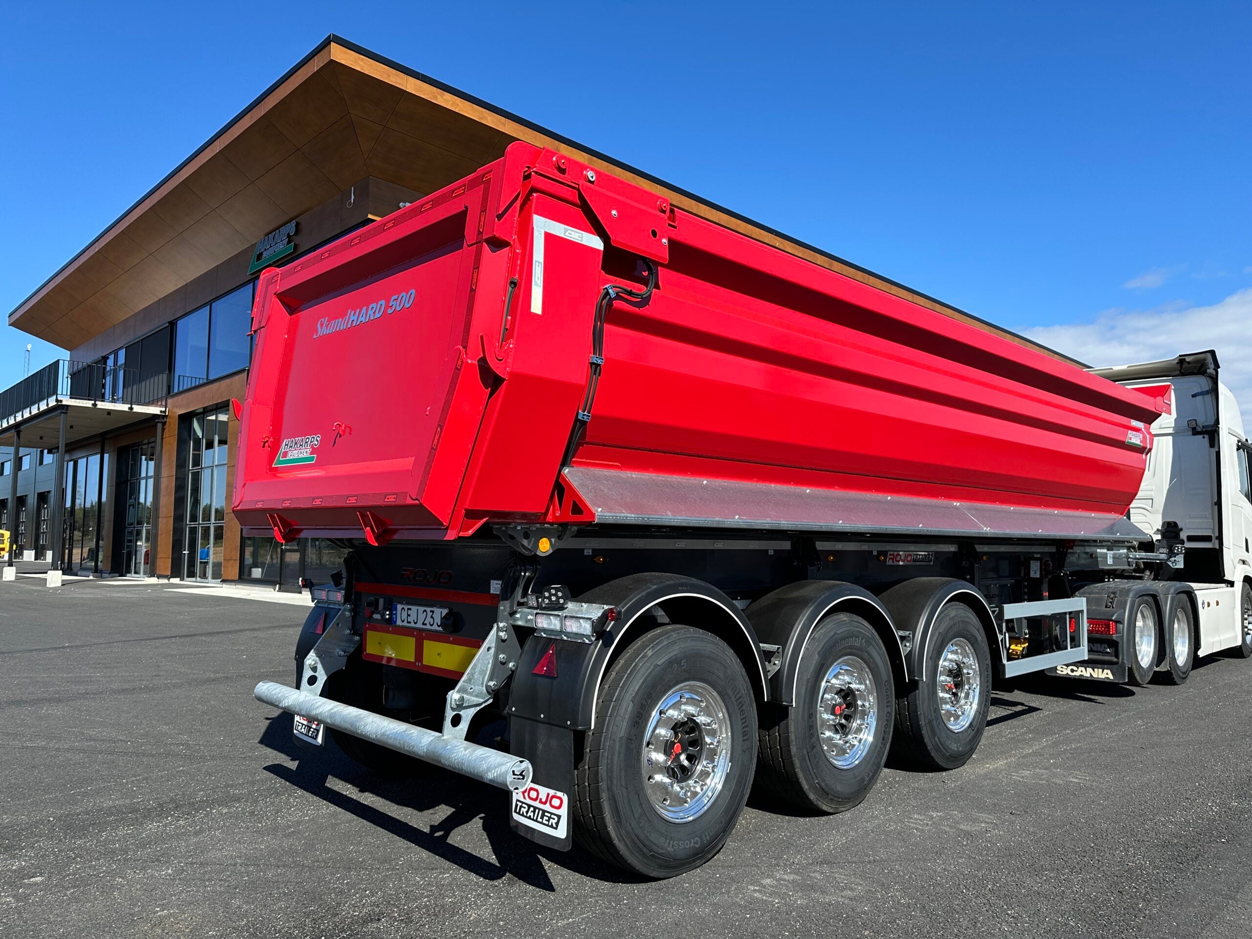 ROJO - Tipptrailer med skjutbar trippel
