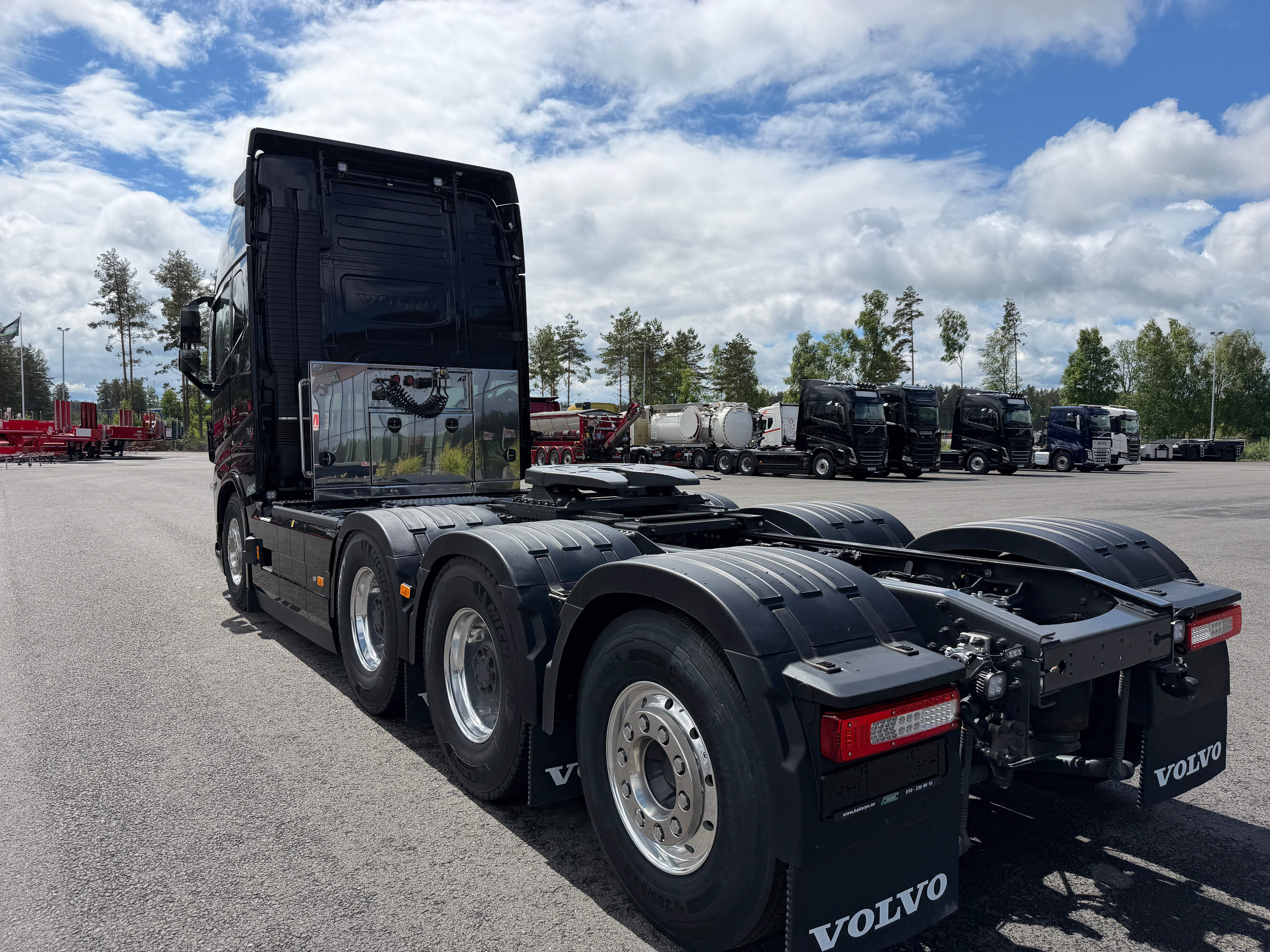 Volvo FH16 780 tridem tungdrage