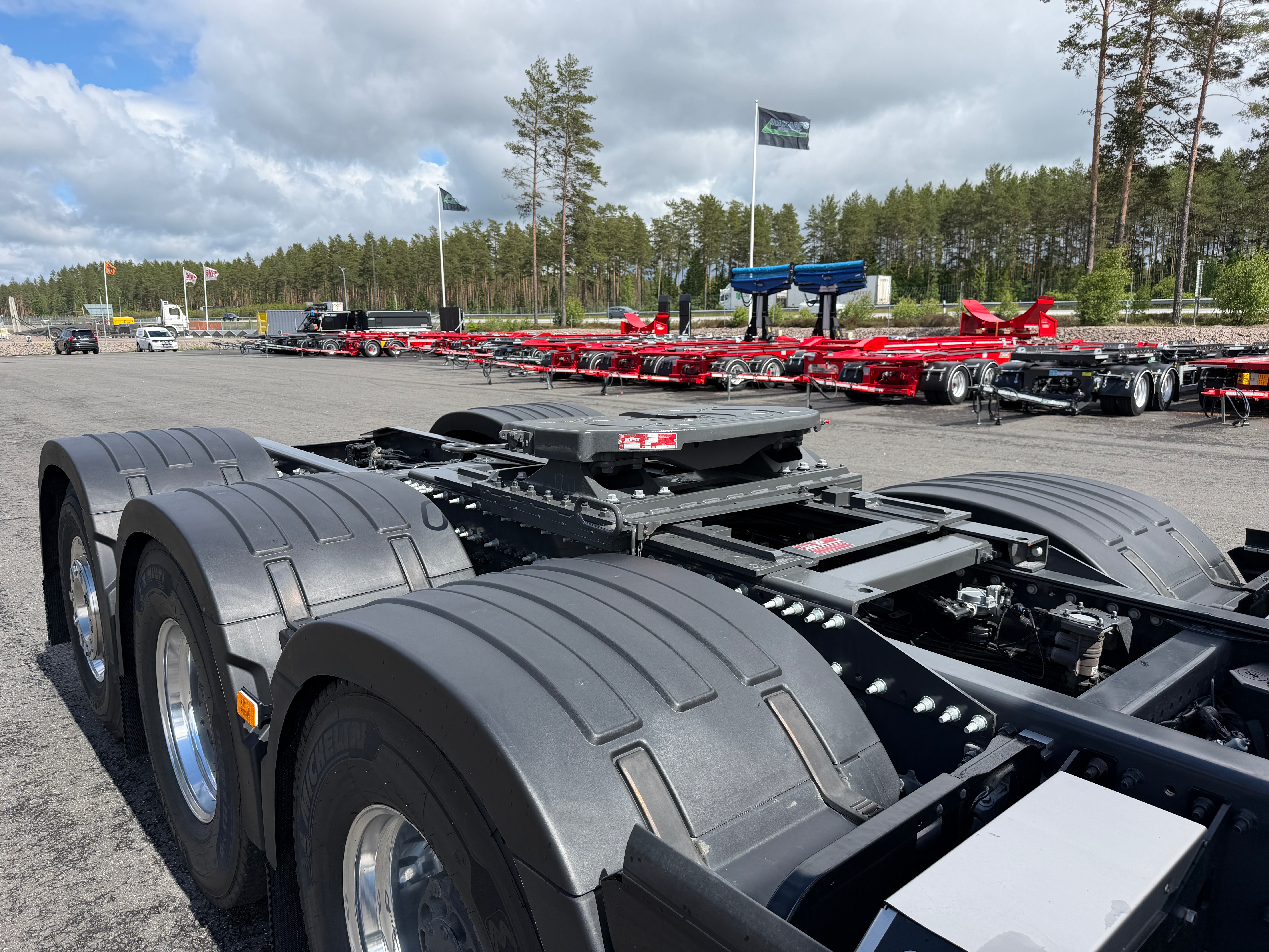 Volvo FH16 780 tridem tungdrage
