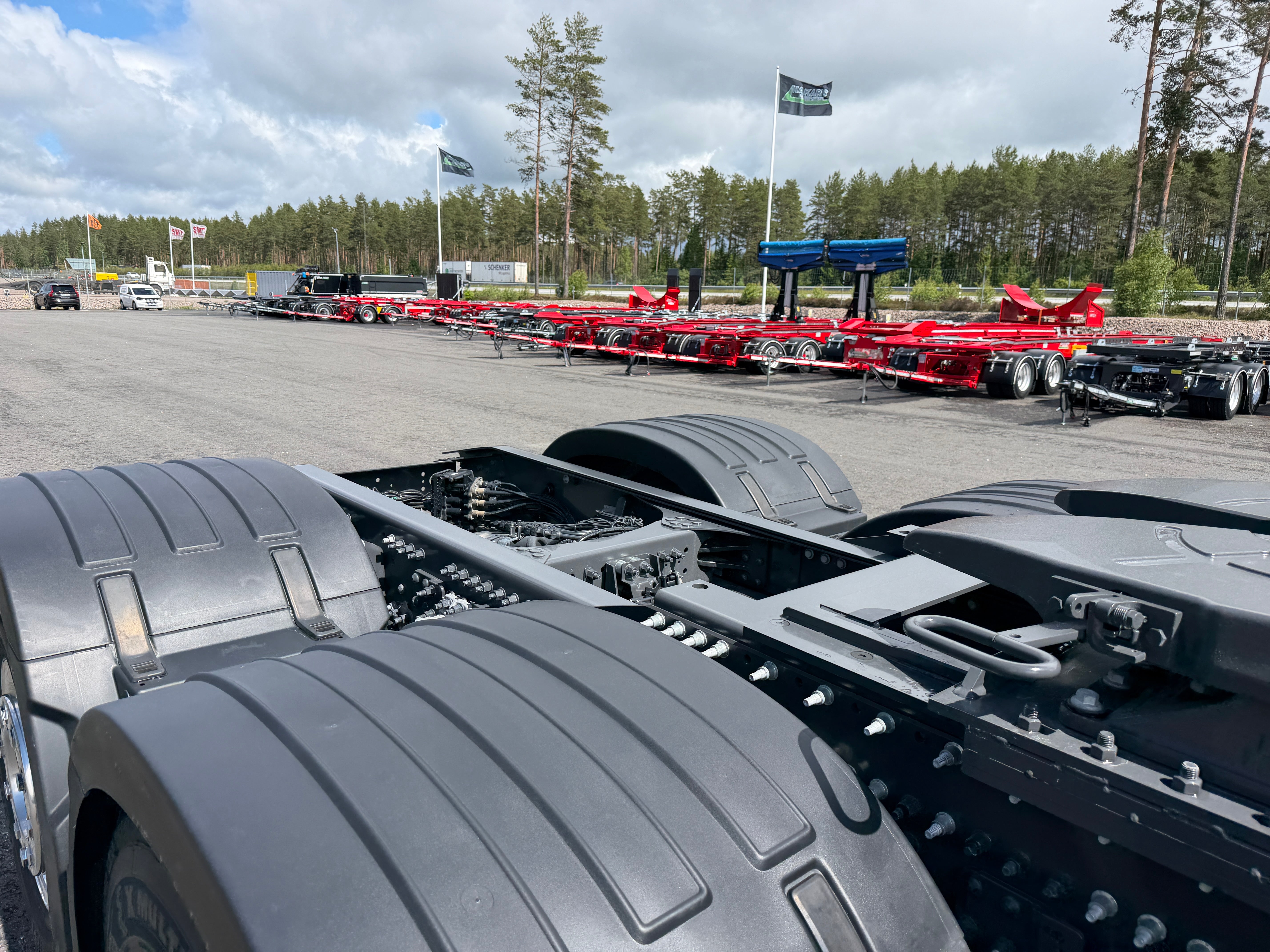 Volvo FH16 780 tridem tungdrage