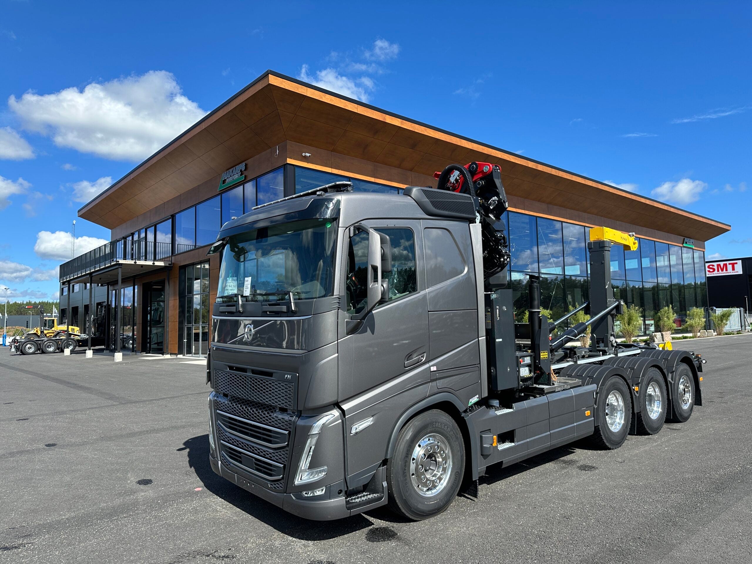 Volvo FH500 Tridem kranväxlare Palfinger PK300 TEC 6