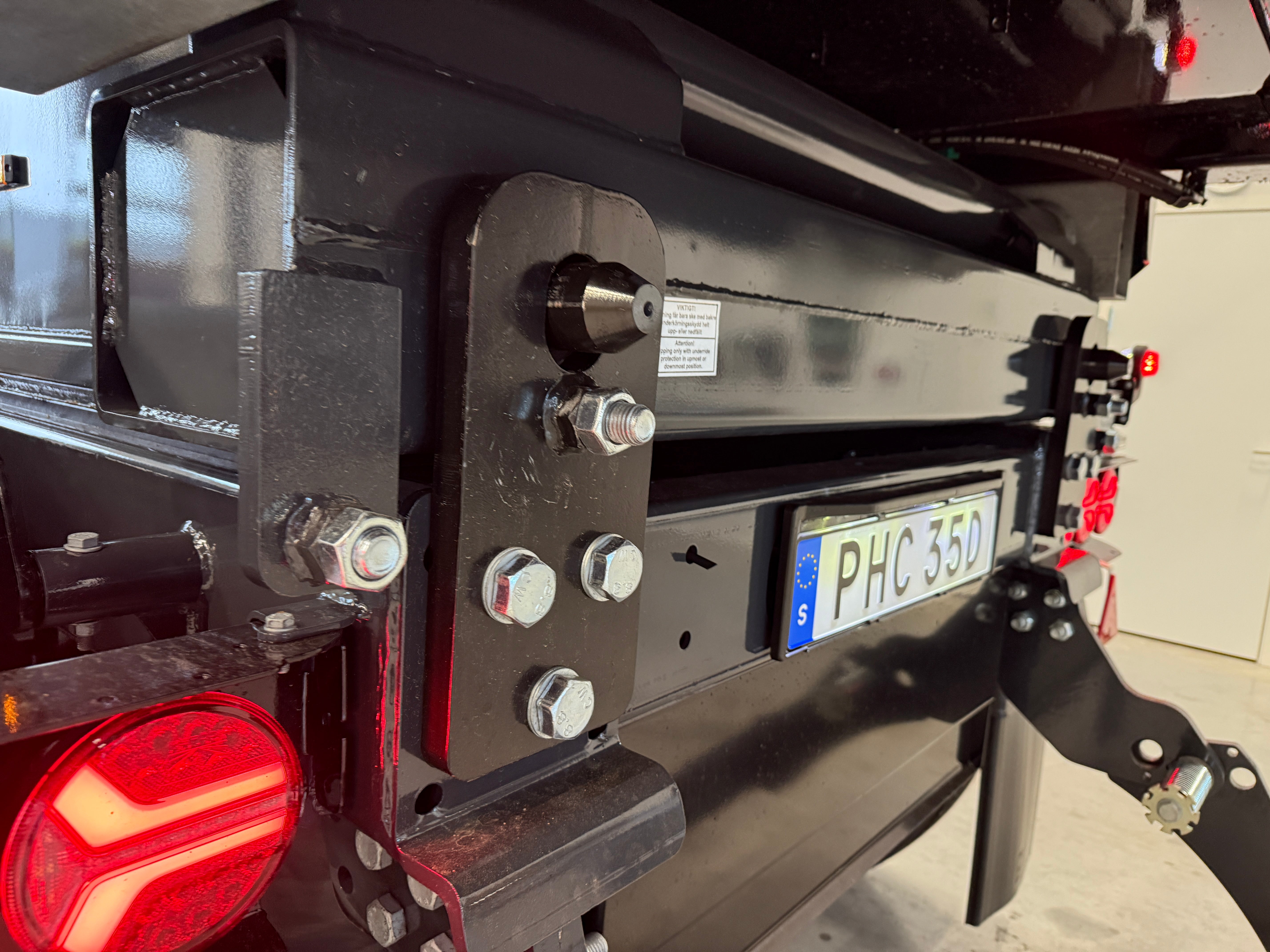 3 axlad LANGENDORF - Tipptrailer med skjutbar trippel