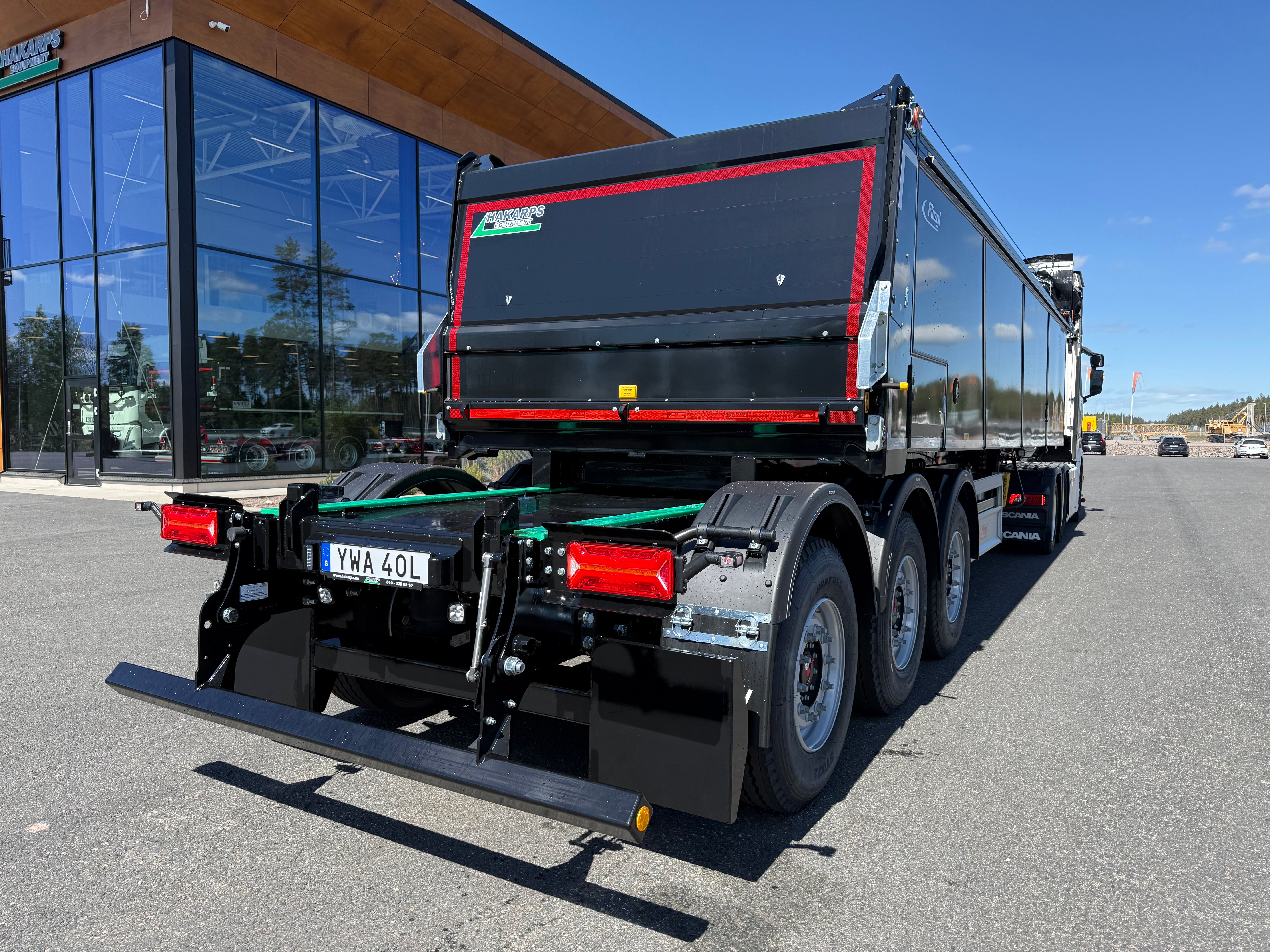 3 axlad Fliegl - PushOff med skjutbar trippel
