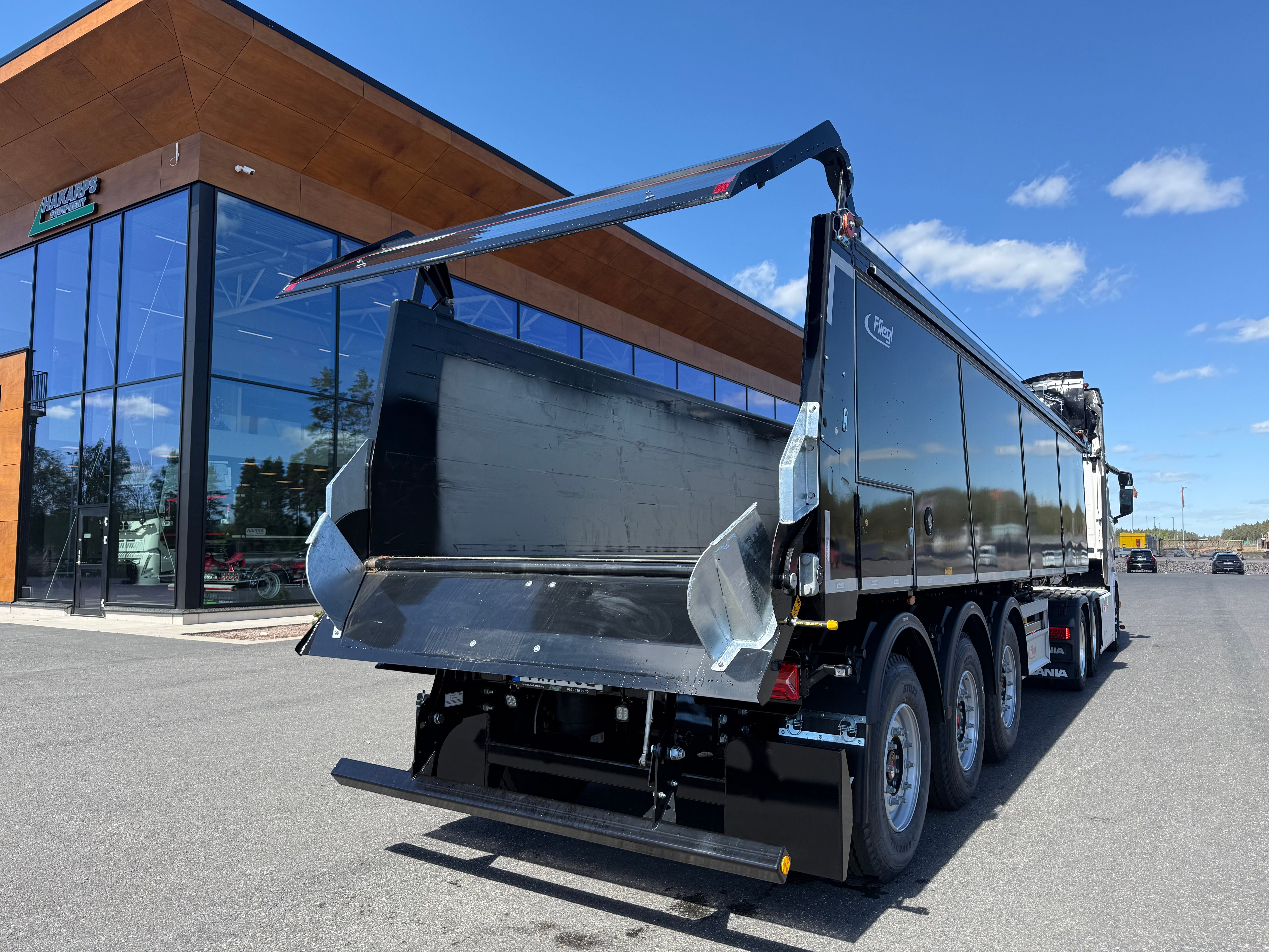 3 axlad Fliegl - PushOff med skjutbar trippel