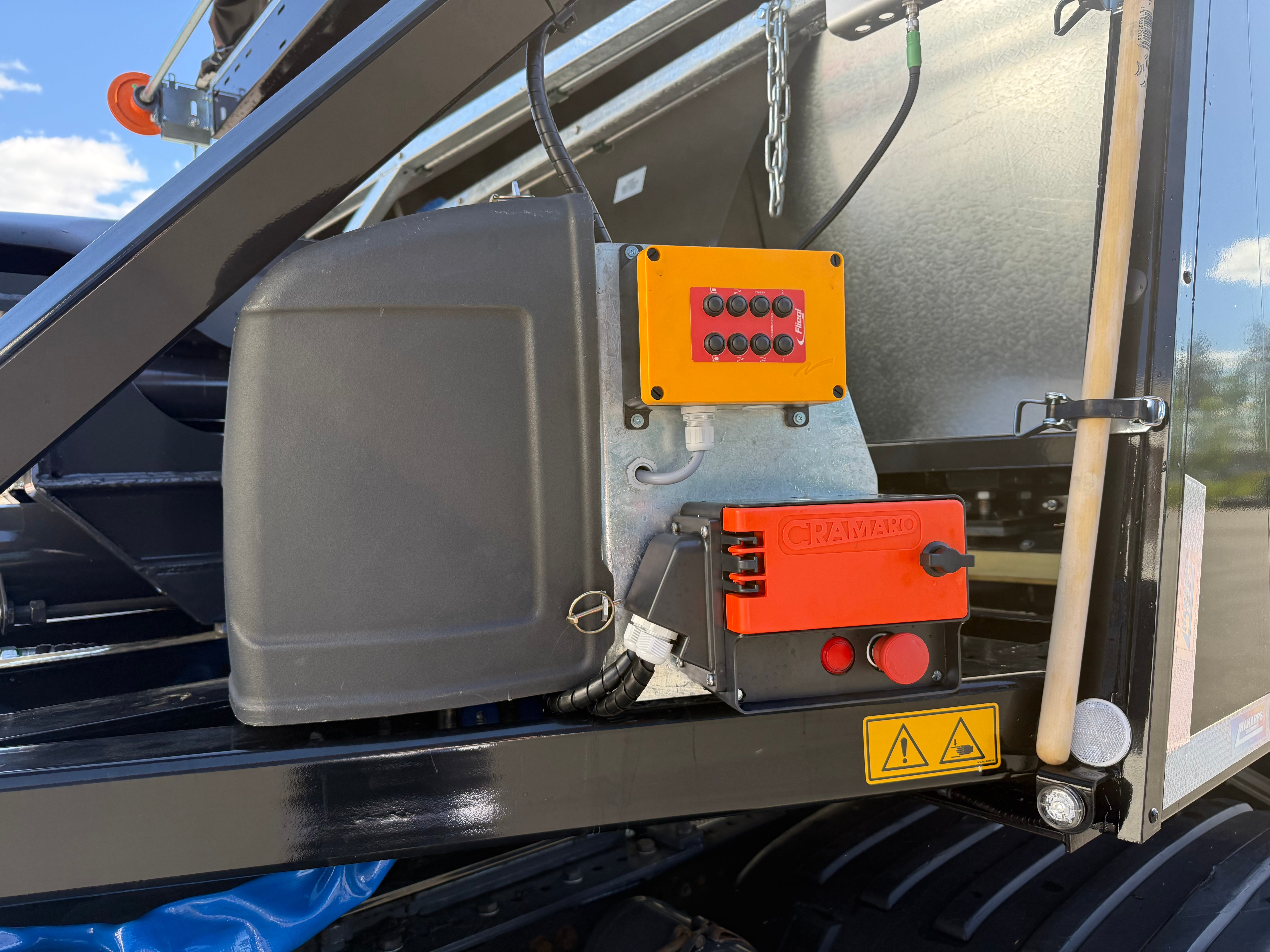 3 axlad Fliegl - PushOff med skjutbar trippel