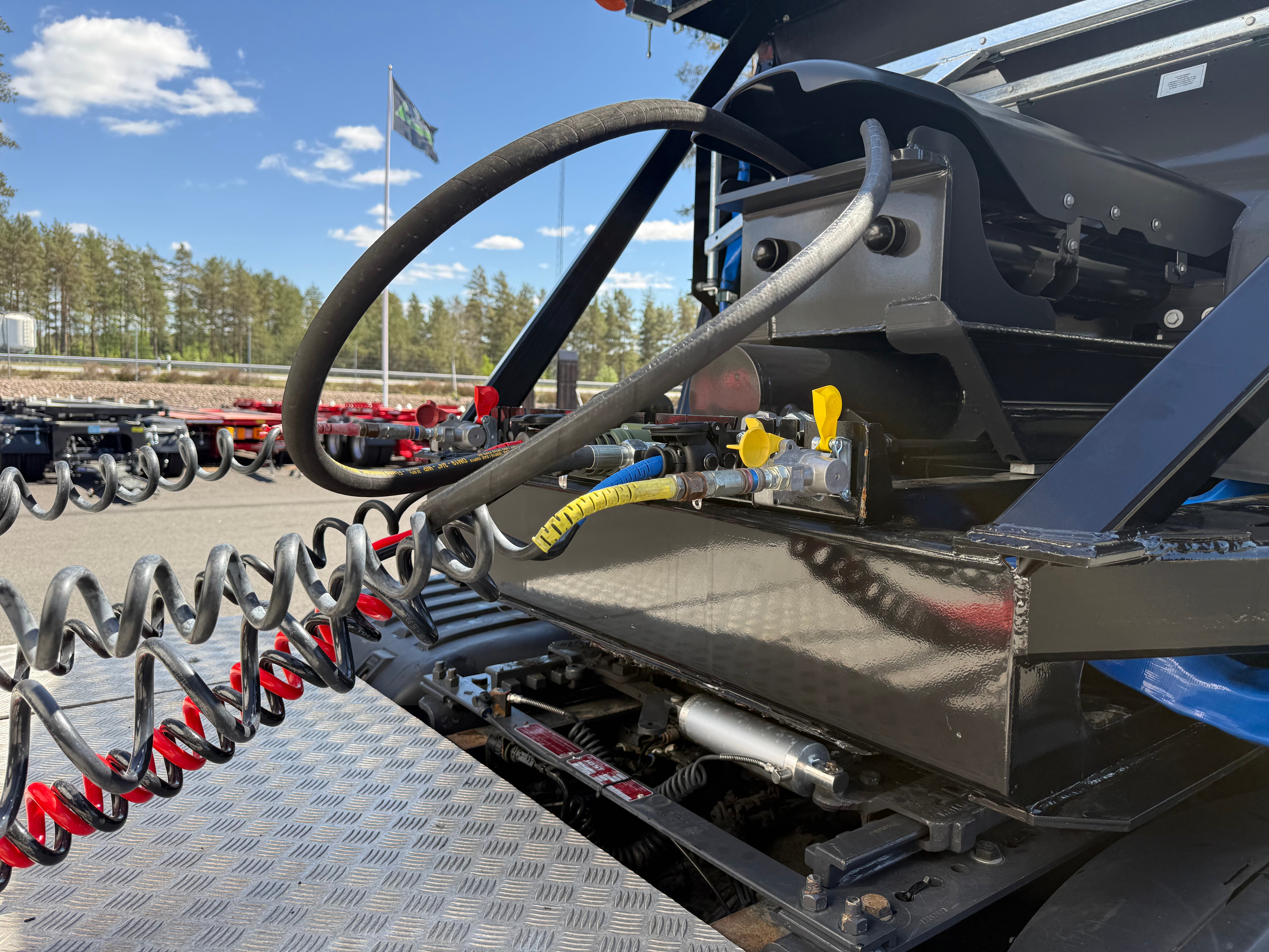 3 axlad Fliegl - PushOff med skjutbar trippel
