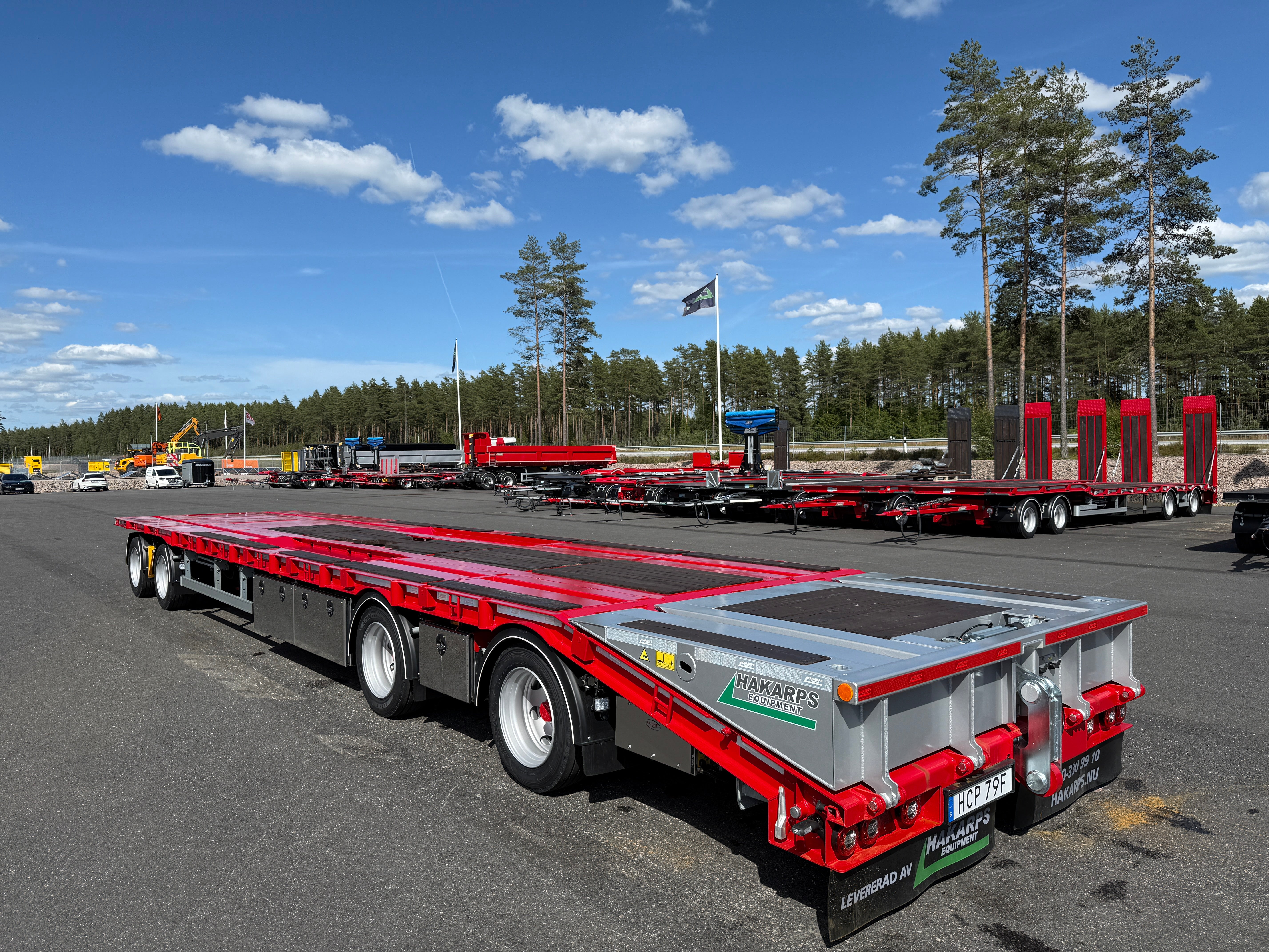 4 axlad 38 tons kombivagn för 2 flak