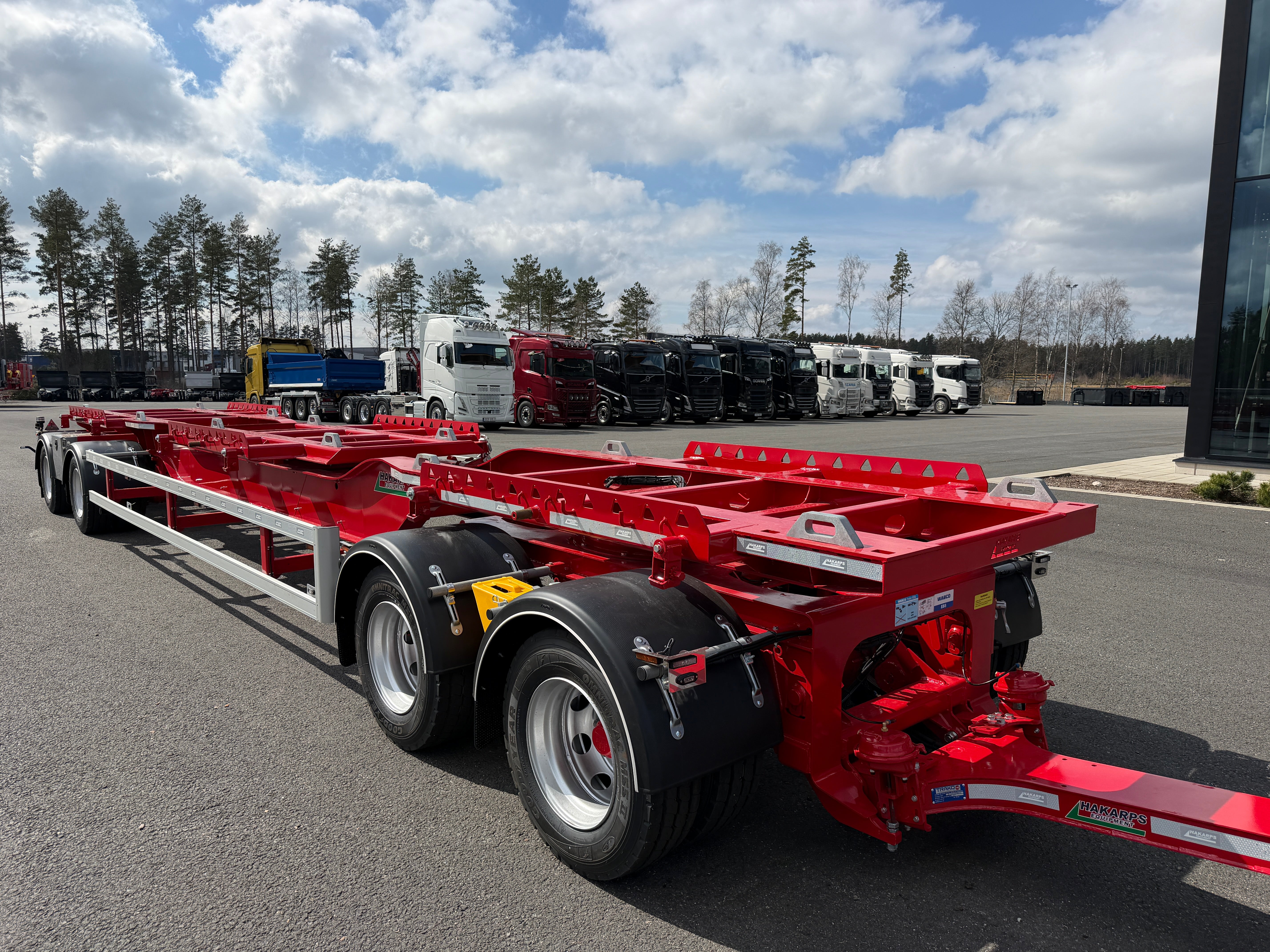 4 axlad 38 tons liftdumpervagn