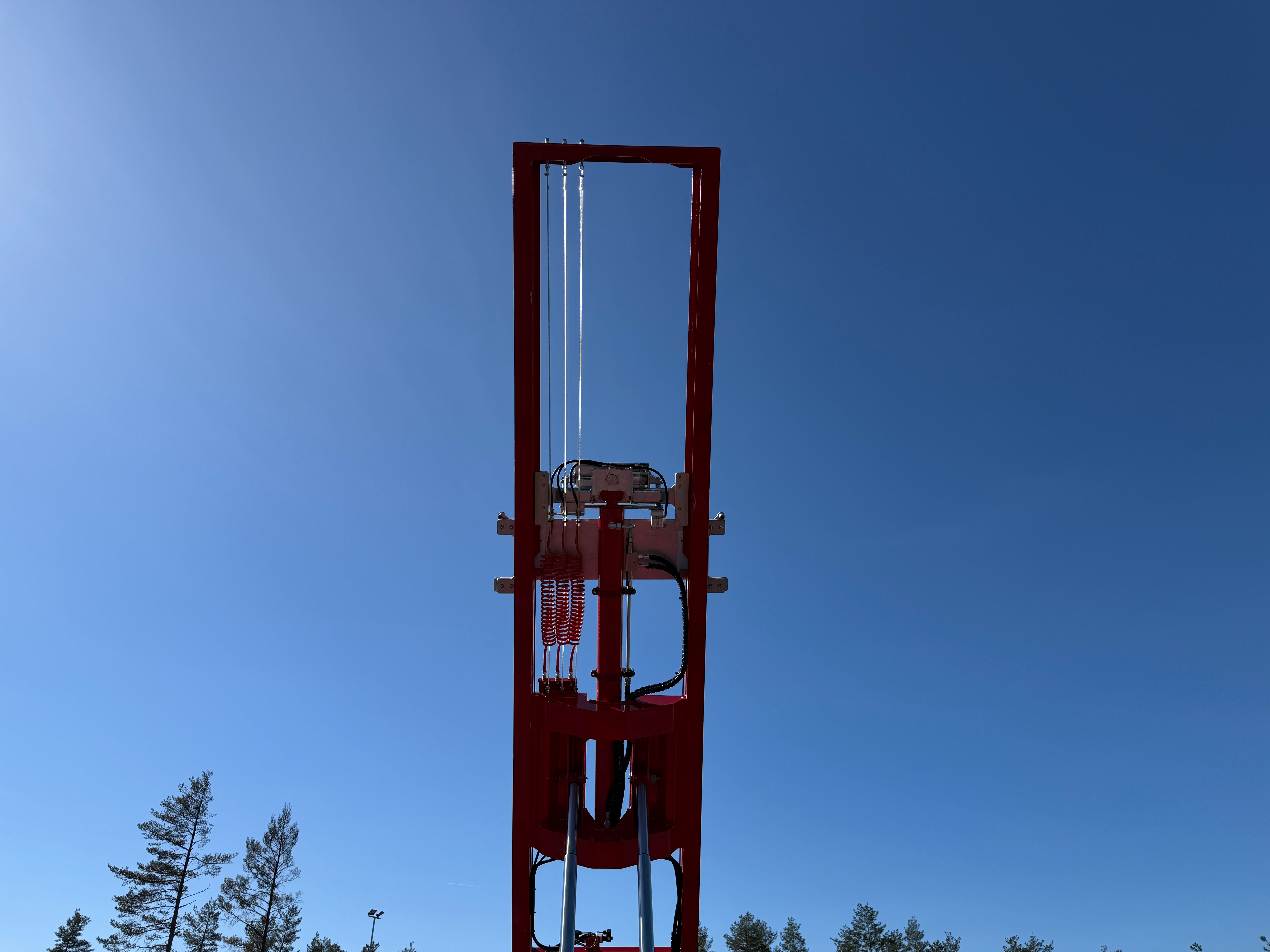5 axlad 42 tons lastväxlarvagn med tipp, skjutbar boggie och flak