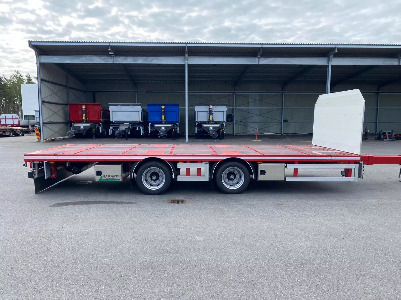 2 axlad 20 tons bodkärra