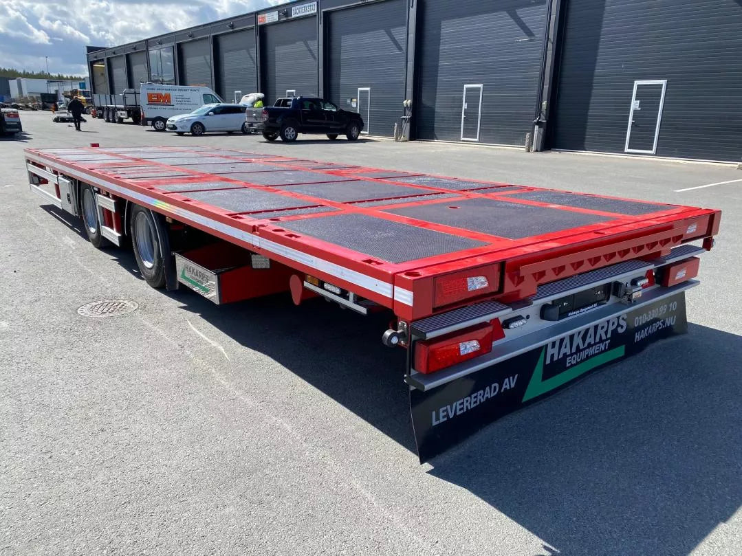 2 axlad bodkärra 840mm lasthöjd