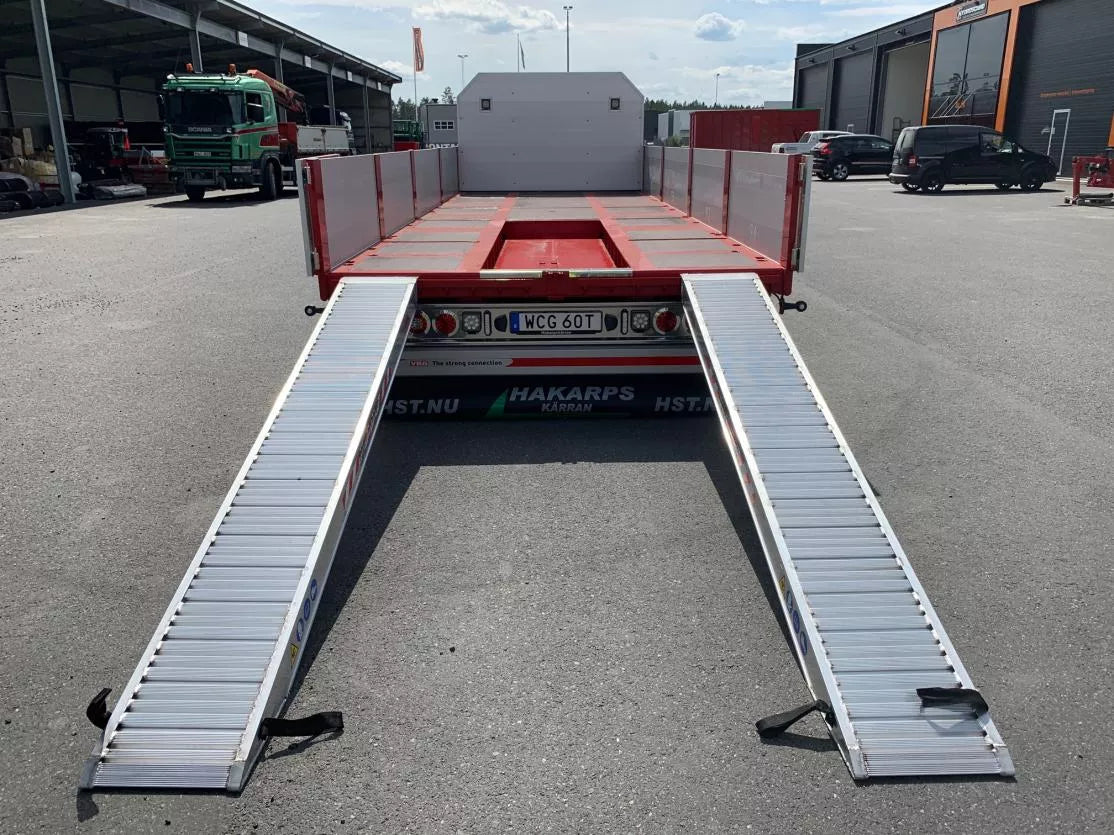 3 axlad 24 tons axlad flakkärra