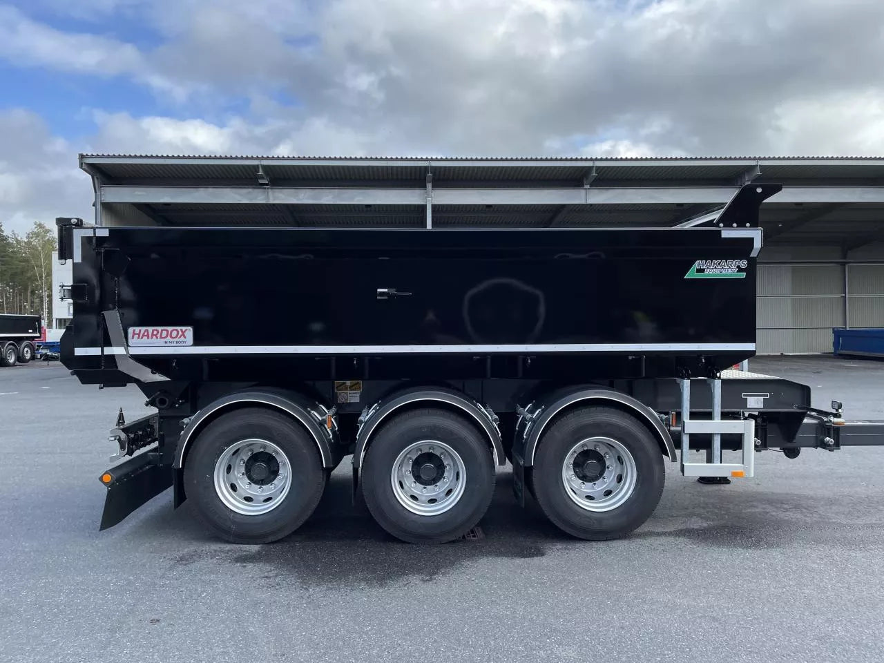 24 tons dumperkärra dubbelmontage