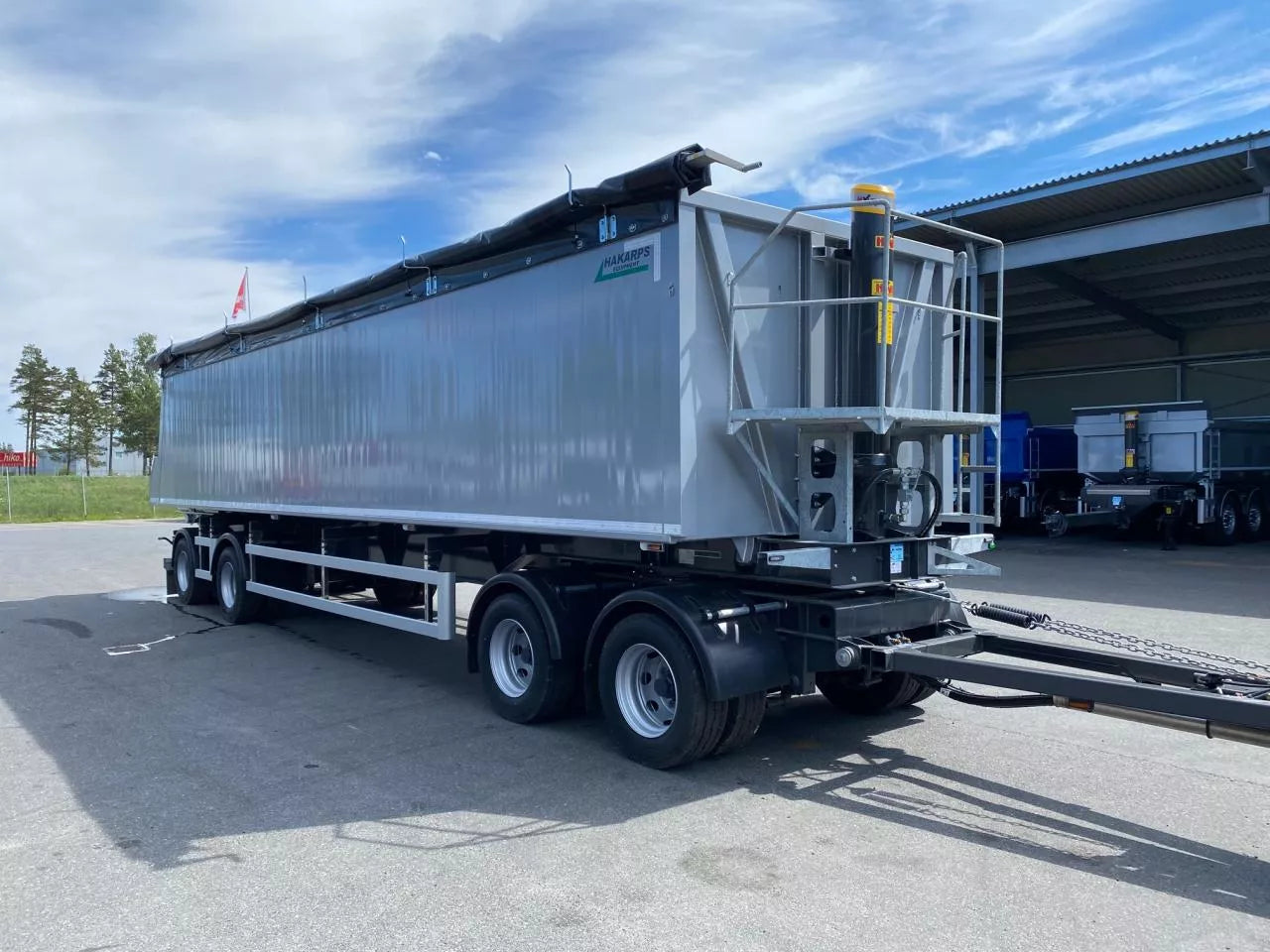 38 tons aluminium vagn 45m3
