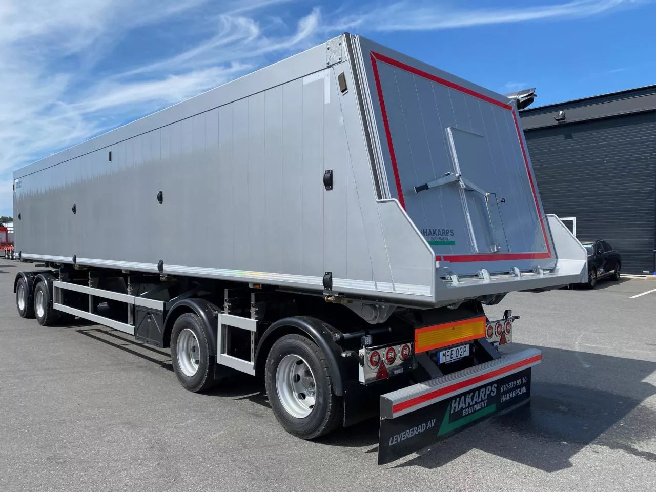38 tons aluminium vagn 45m3