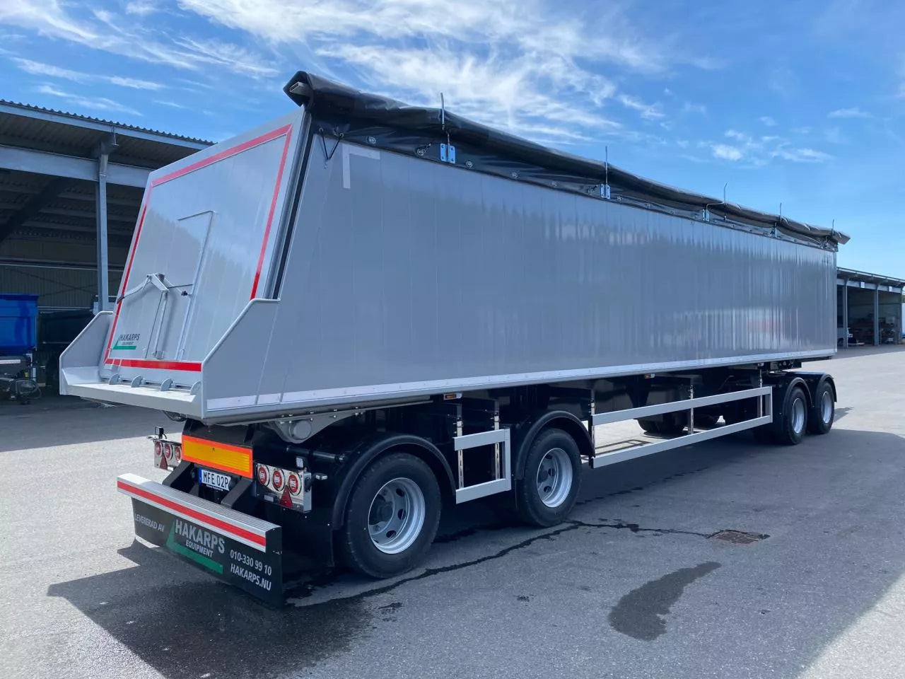 38 tons aluminium vagn 45m3