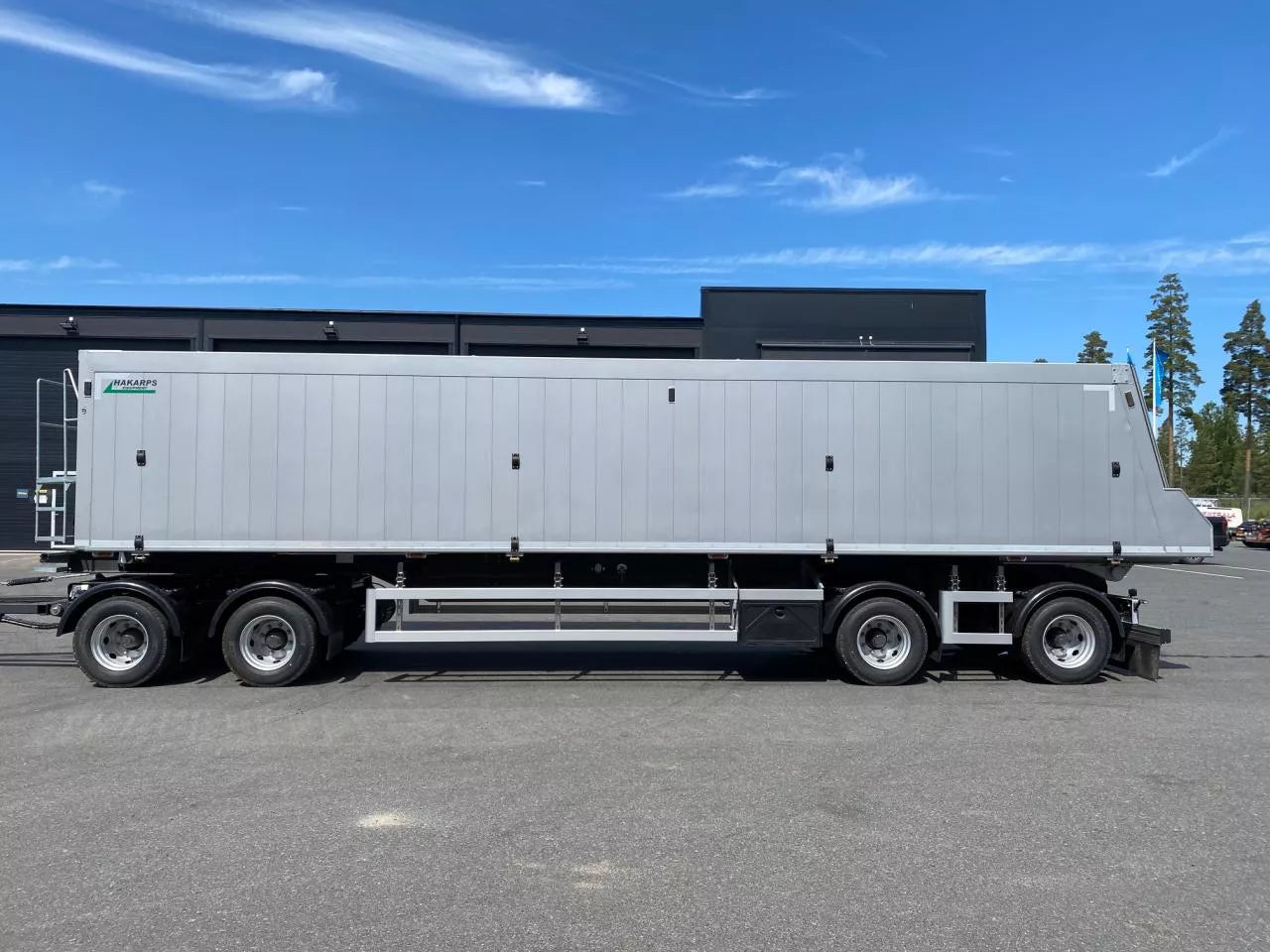 38 tons aluminium vagn 45m3