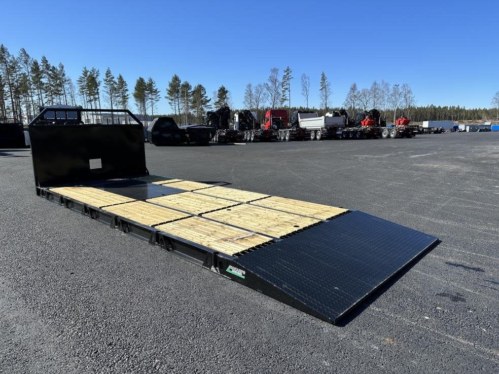 Maskinflak med fast ramp