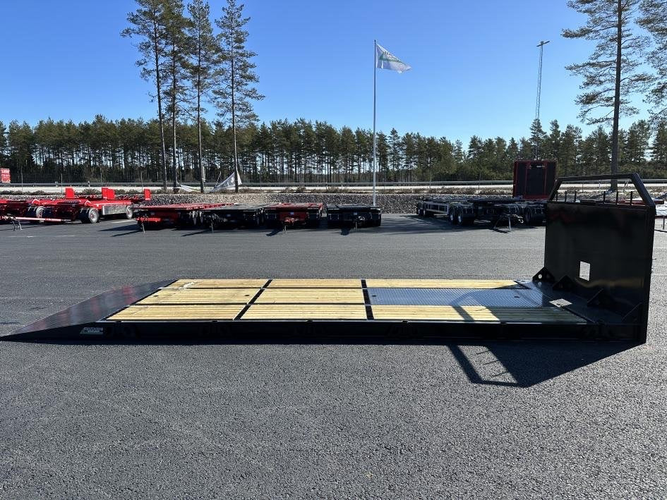 Maskinflak med fast ramp