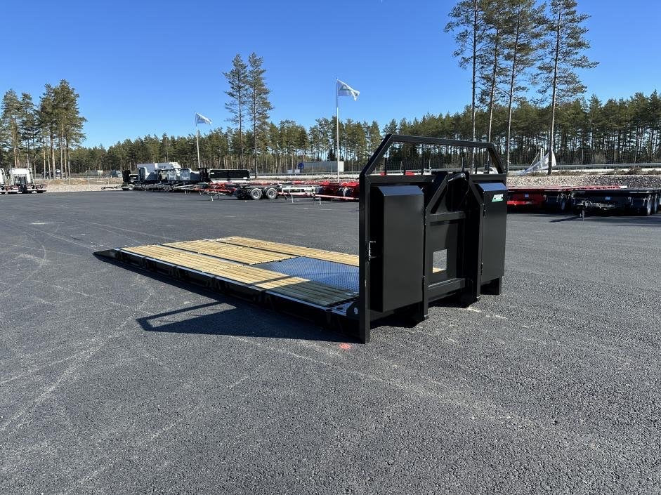 Maskinflak med fast ramp