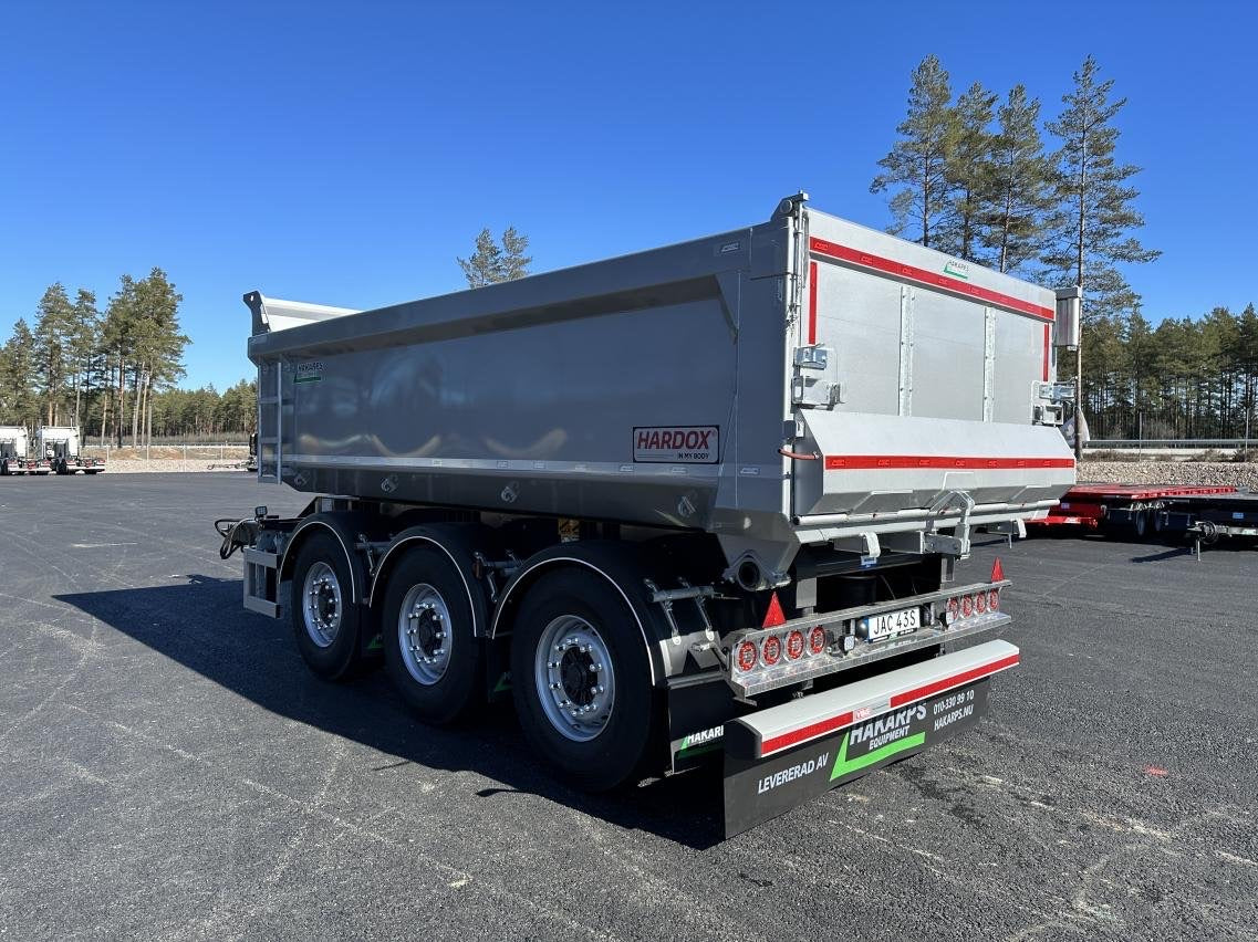 24 tons dumperkärra med kort dragstång