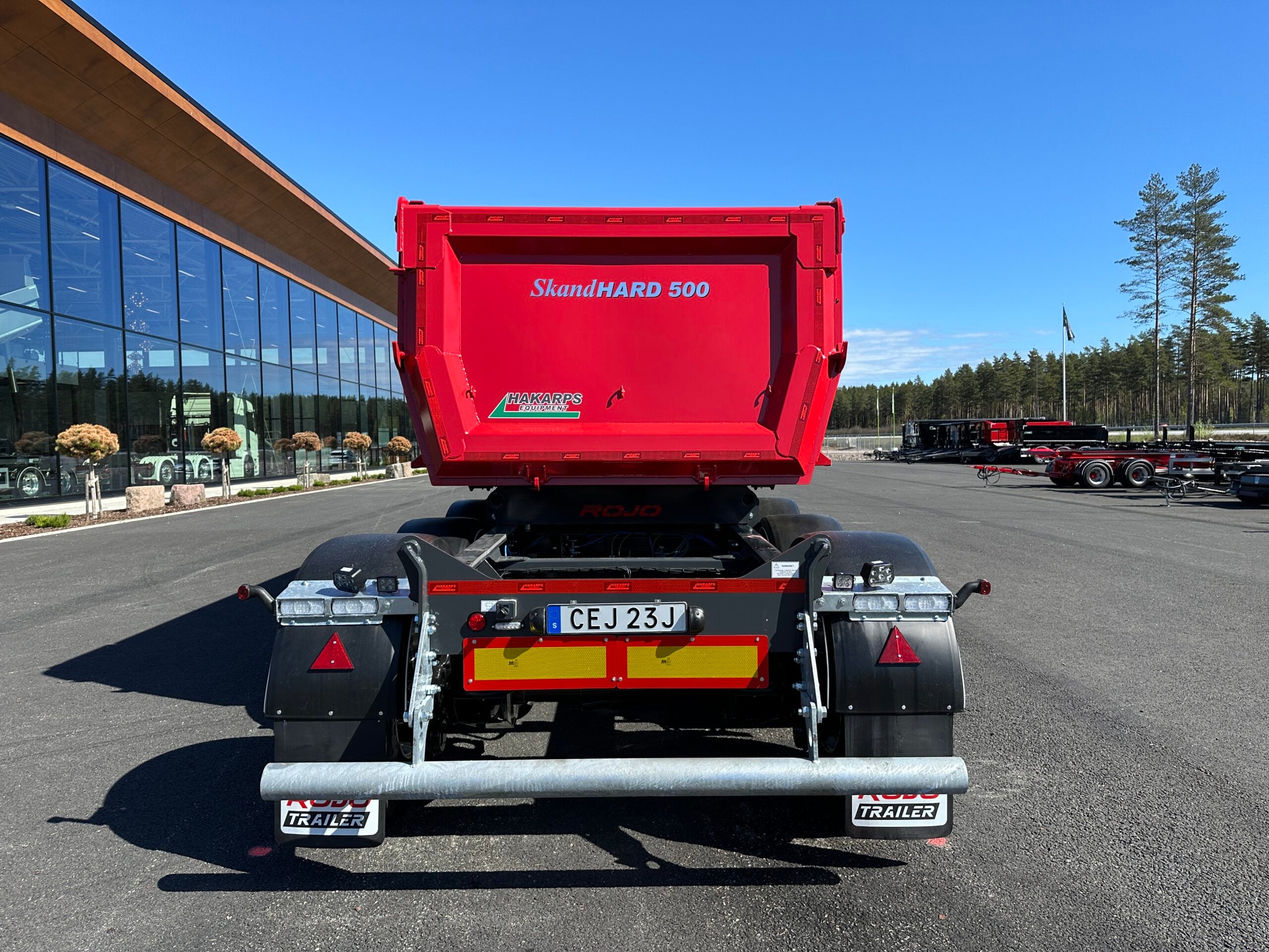 ROJO - Tipptrailer med skjutbar trippel