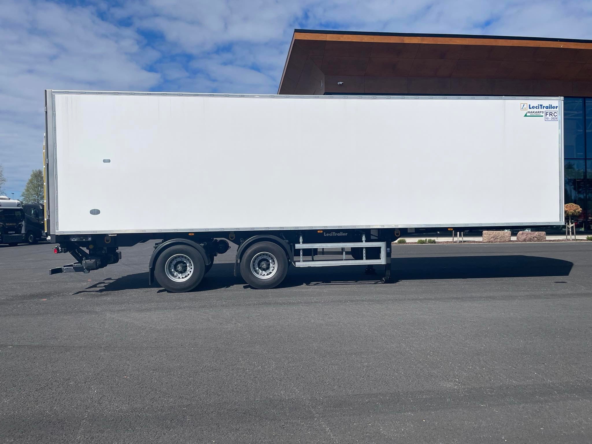 LECI Trailer Citytrailer FRC 27 pall dubbel temp, bommar