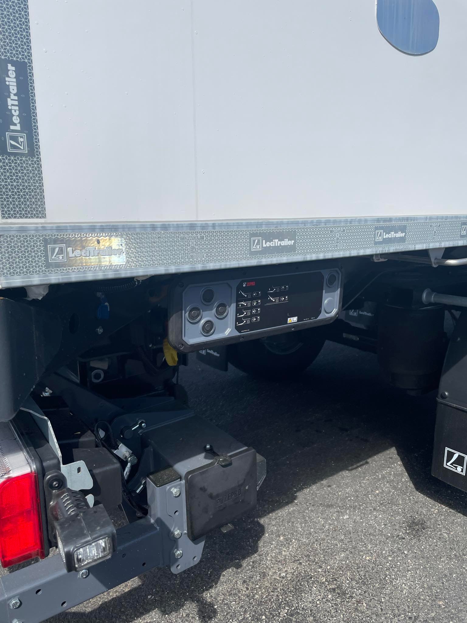 LECI Trailer Citytrailer FRC 27 pall dubbel temp, bommar