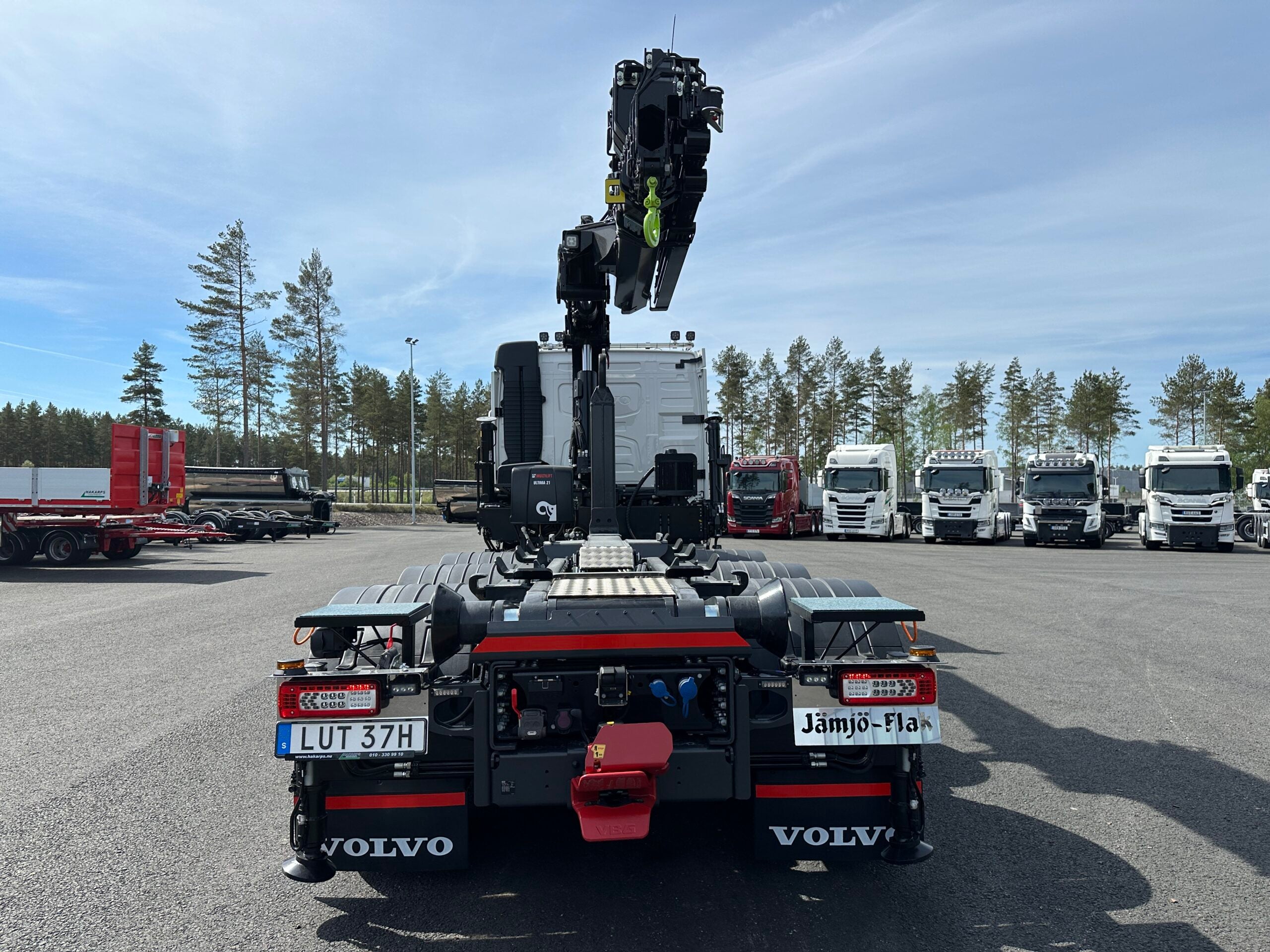 Volvo FH500 Tridem kranväxlare Hiab 302 E6