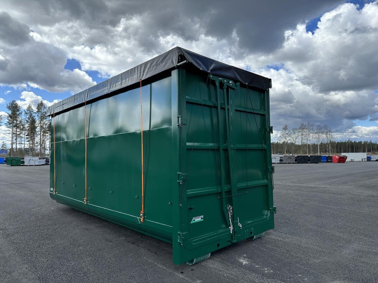 Hakarps - 40m3 fliscontainer