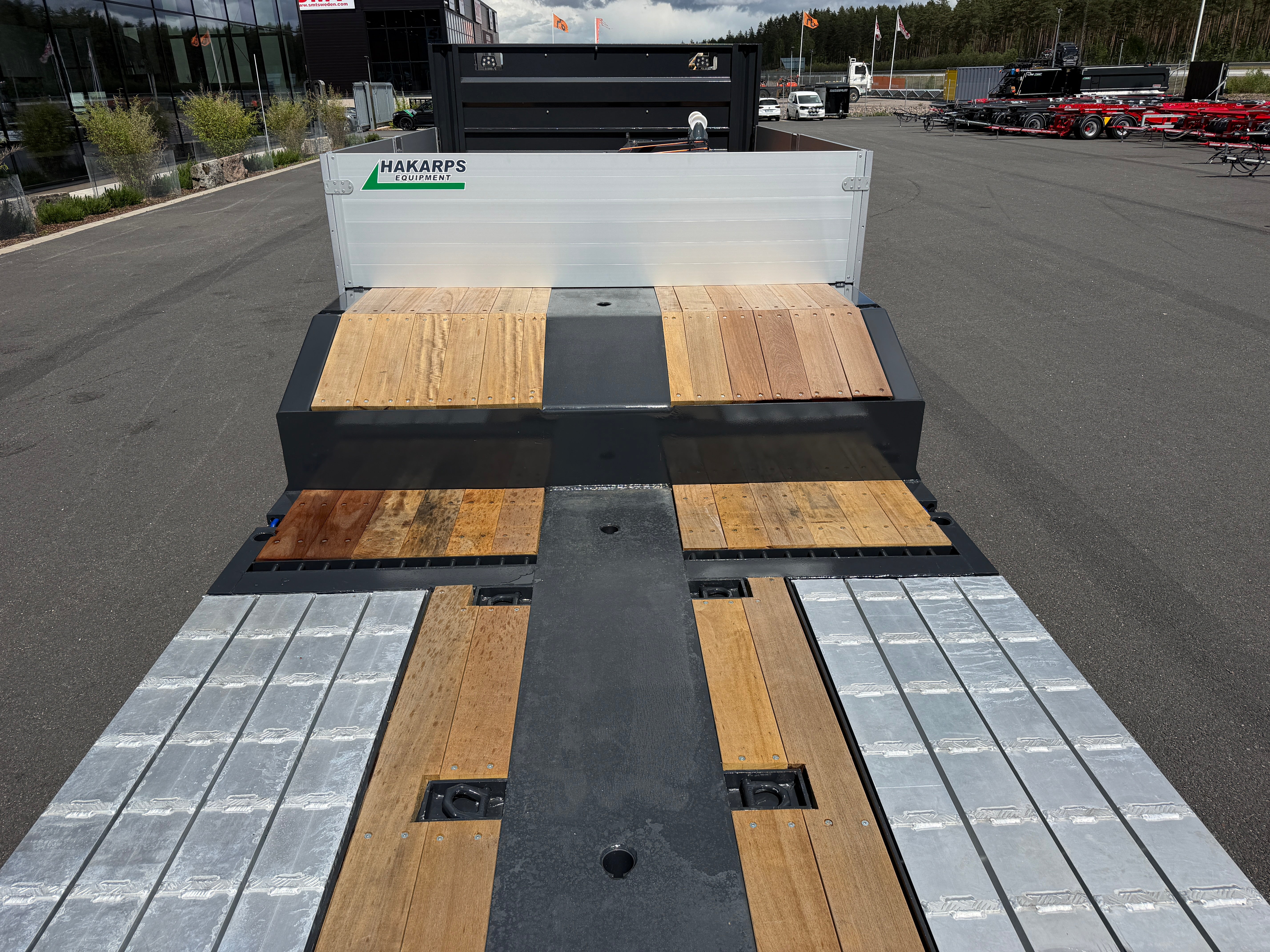 4 axlad ROJO 18,5m jumbotrailer med hjulfickor 38 tons skattevikt