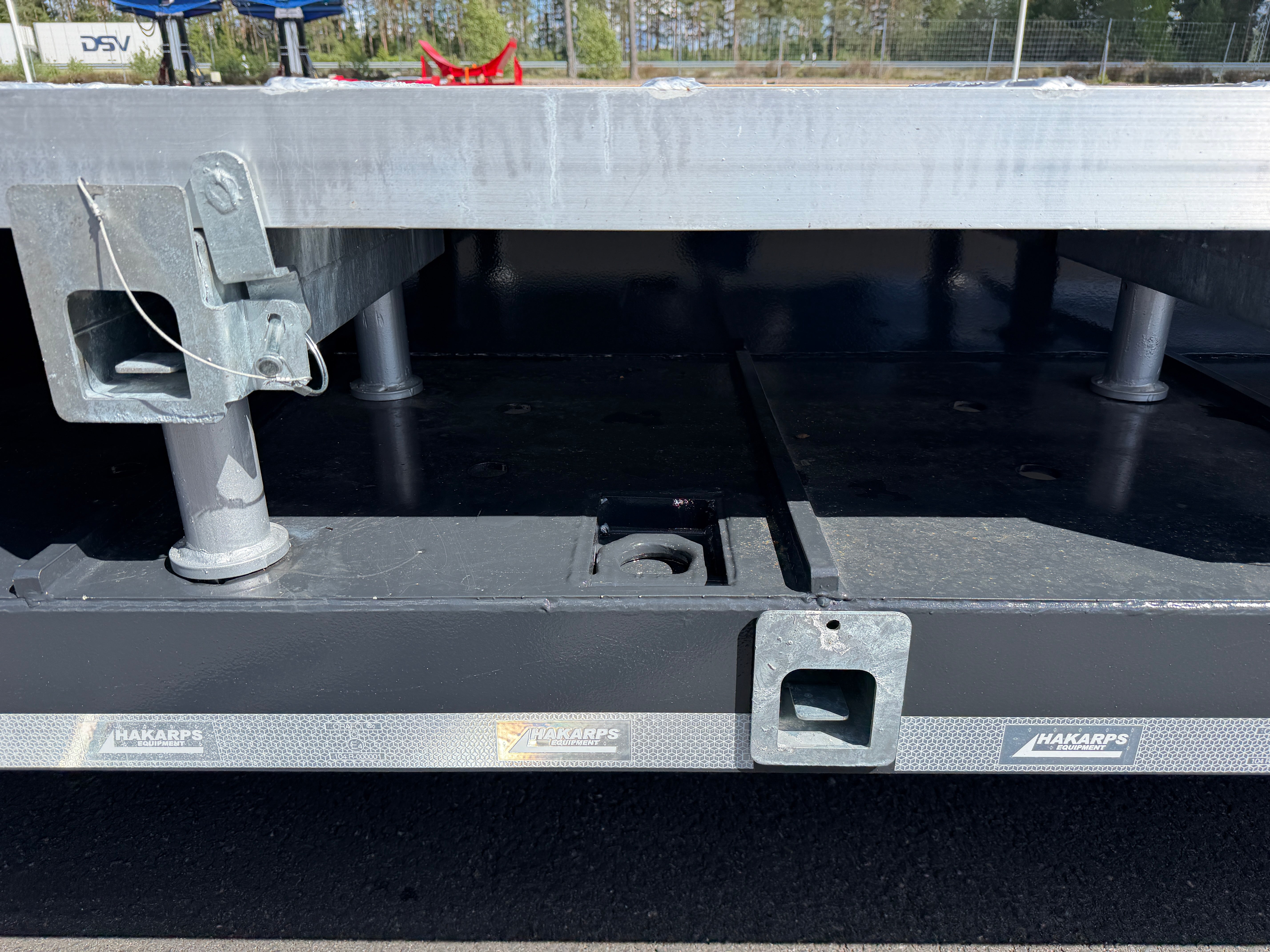 4 axlad ROJO 18,5m jumbotrailer med hjulfickor 38 tons skattevikt
