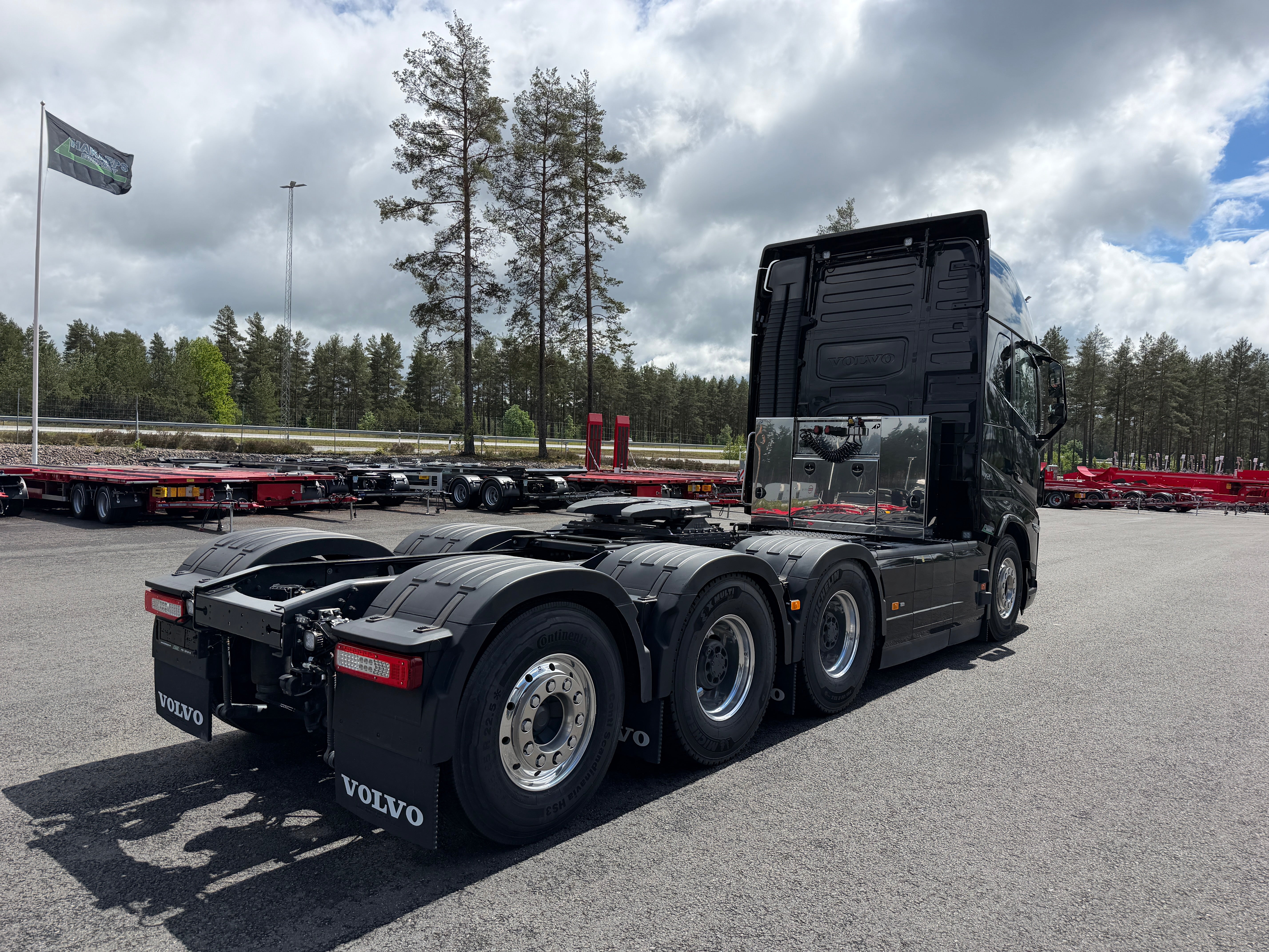 Volvo FH16 780 tridem tungdrage