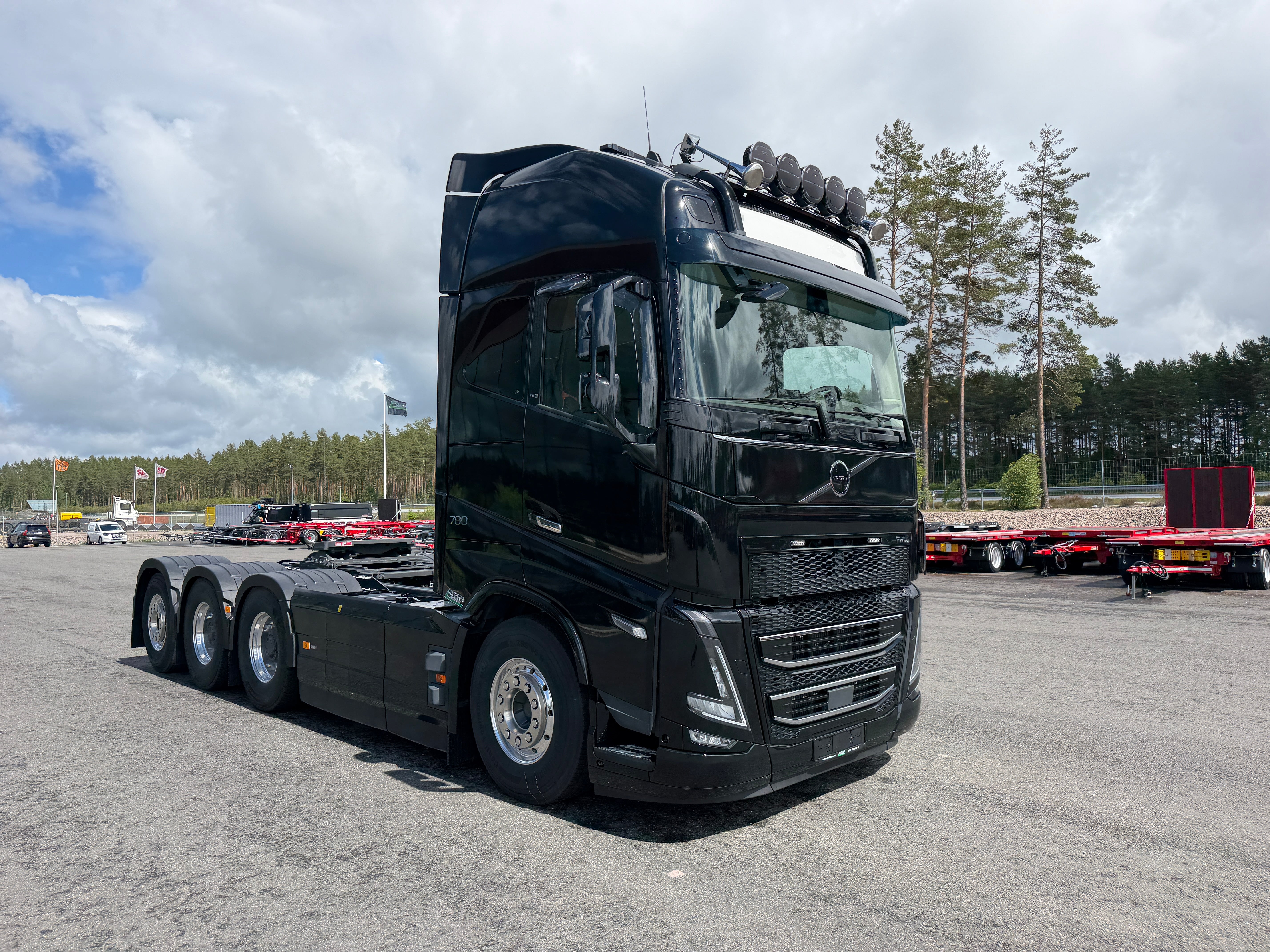 Volvo FH16 780 tridem tungdrage