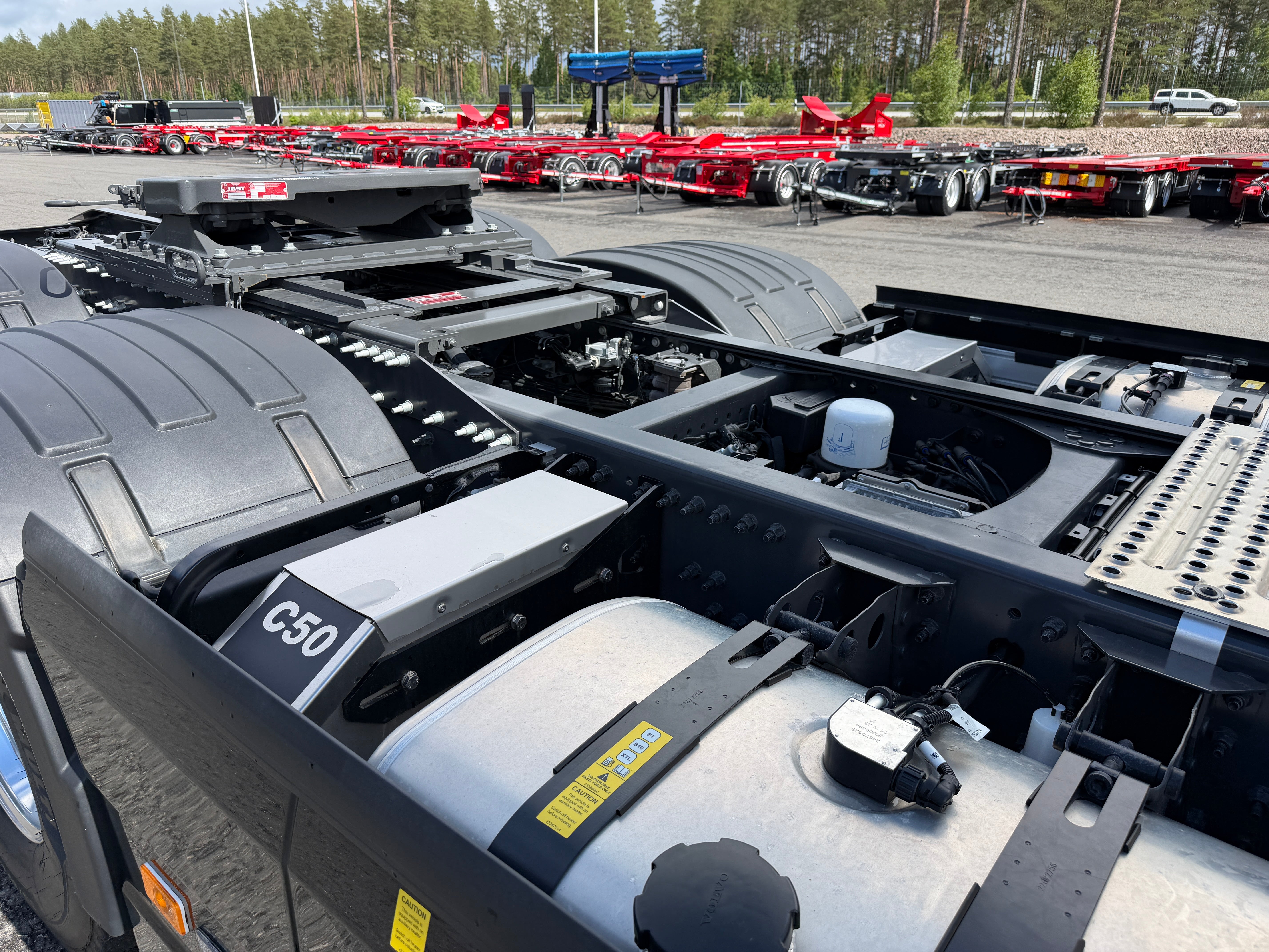 Volvo FH16 780 tridem tungdrage