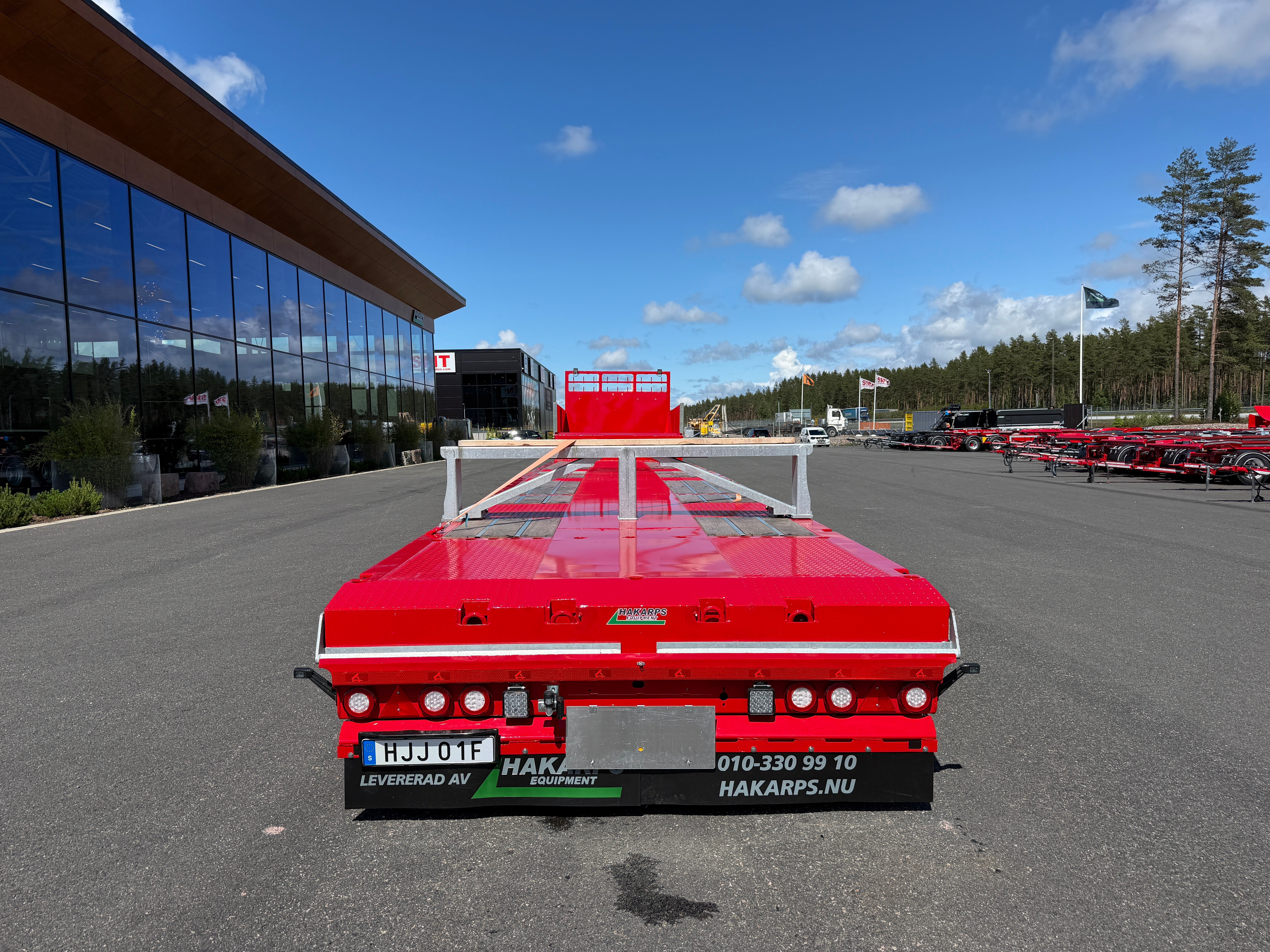 Langendorf 4 axlad 18,4m jumbotrailer med VSE styrning