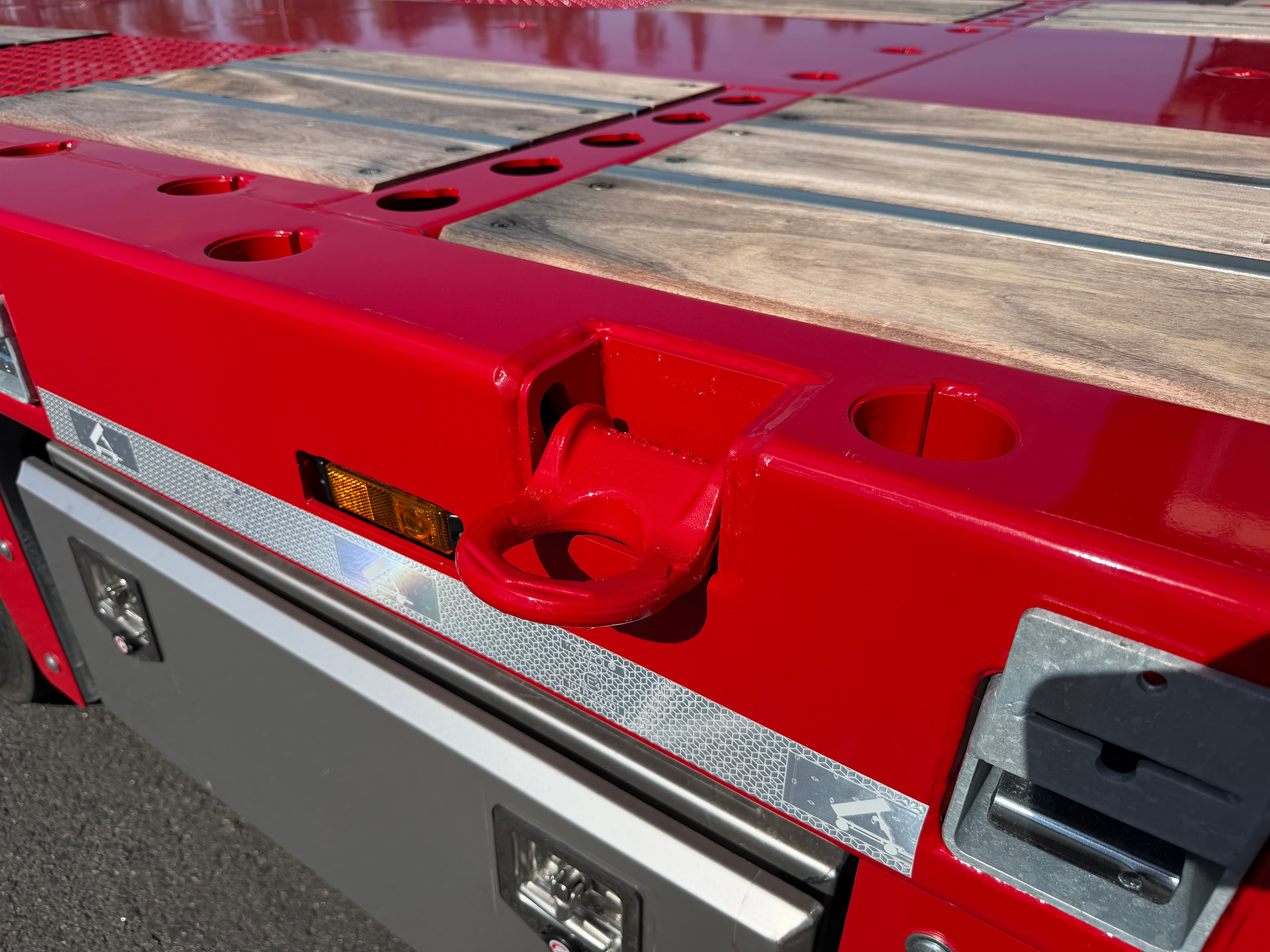 Langendorf 4 axlad 18,4m jumbotrailer med VSE styrning