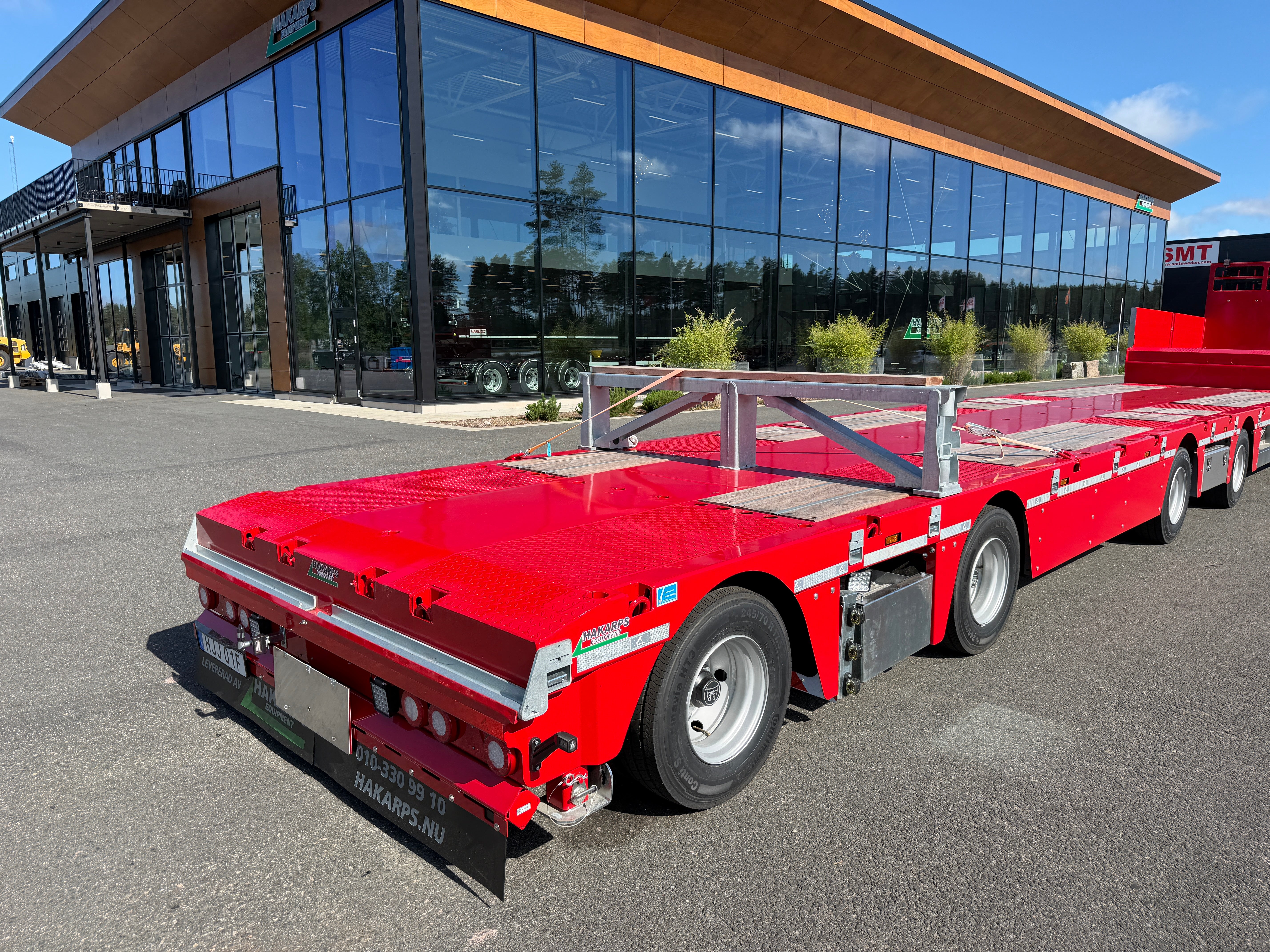 Langendorf 4 axlad 18,4m jumbotrailer med VSE styrning