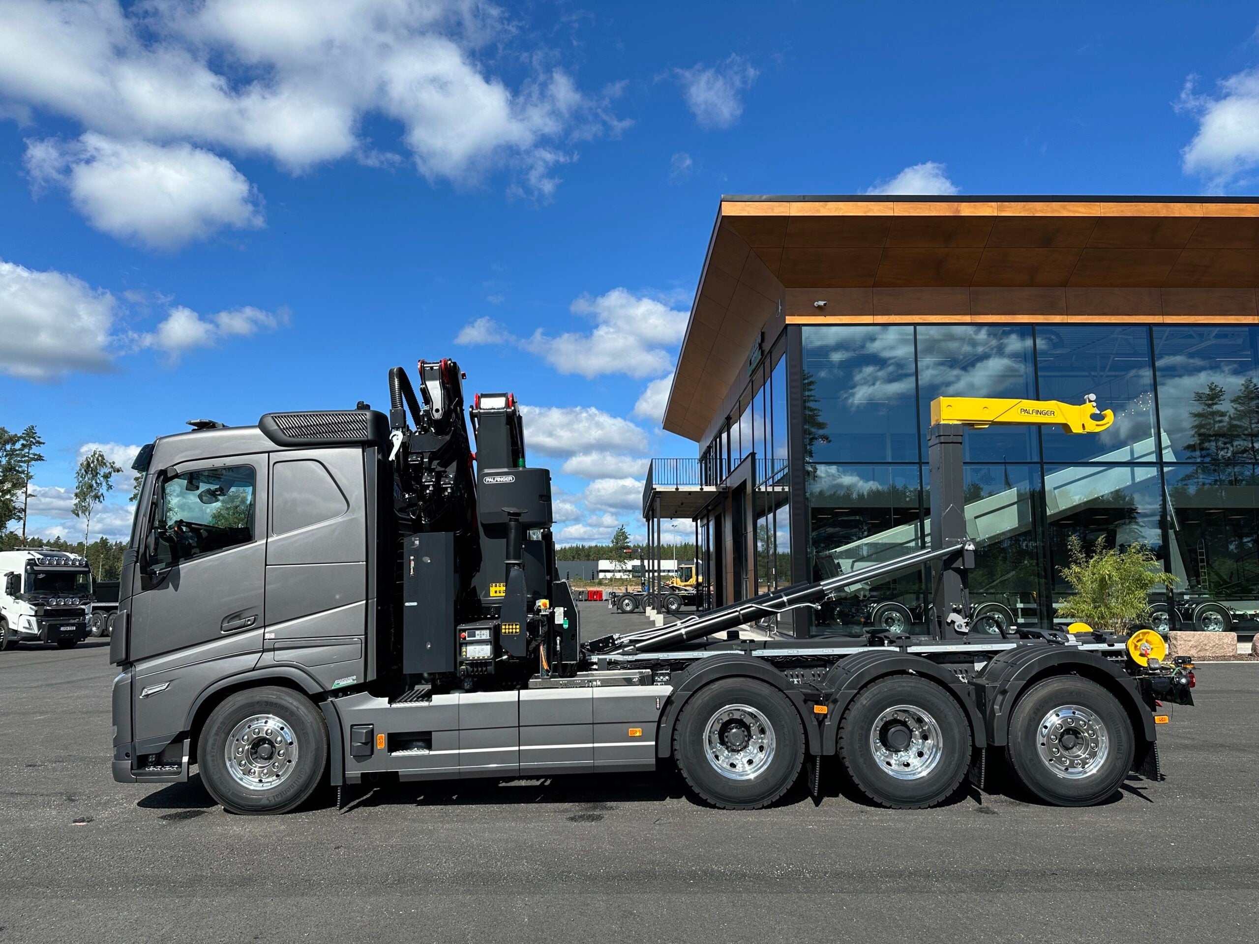 Volvo FH500 Tridem kranväxlare Palfinger PK300 TEC 6