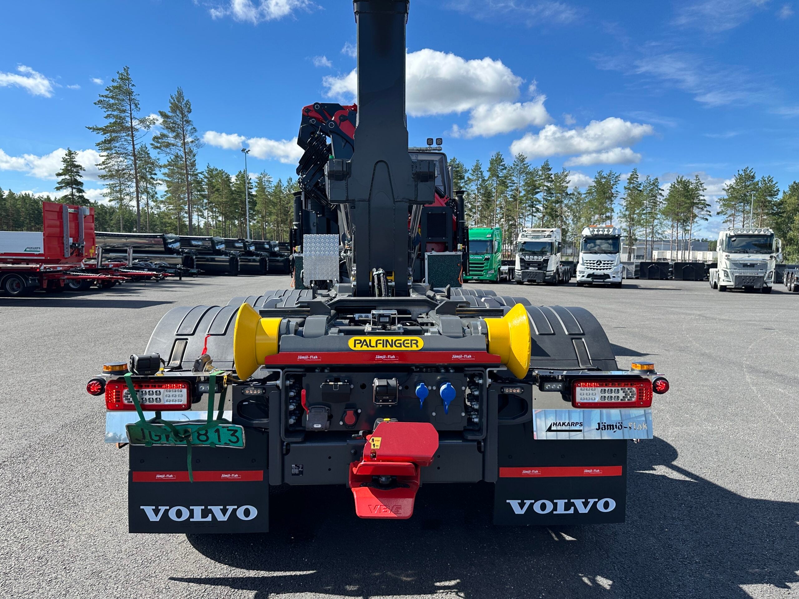 Volvo FH500 Tridem kranväxlare Palfinger PK300 TEC 6